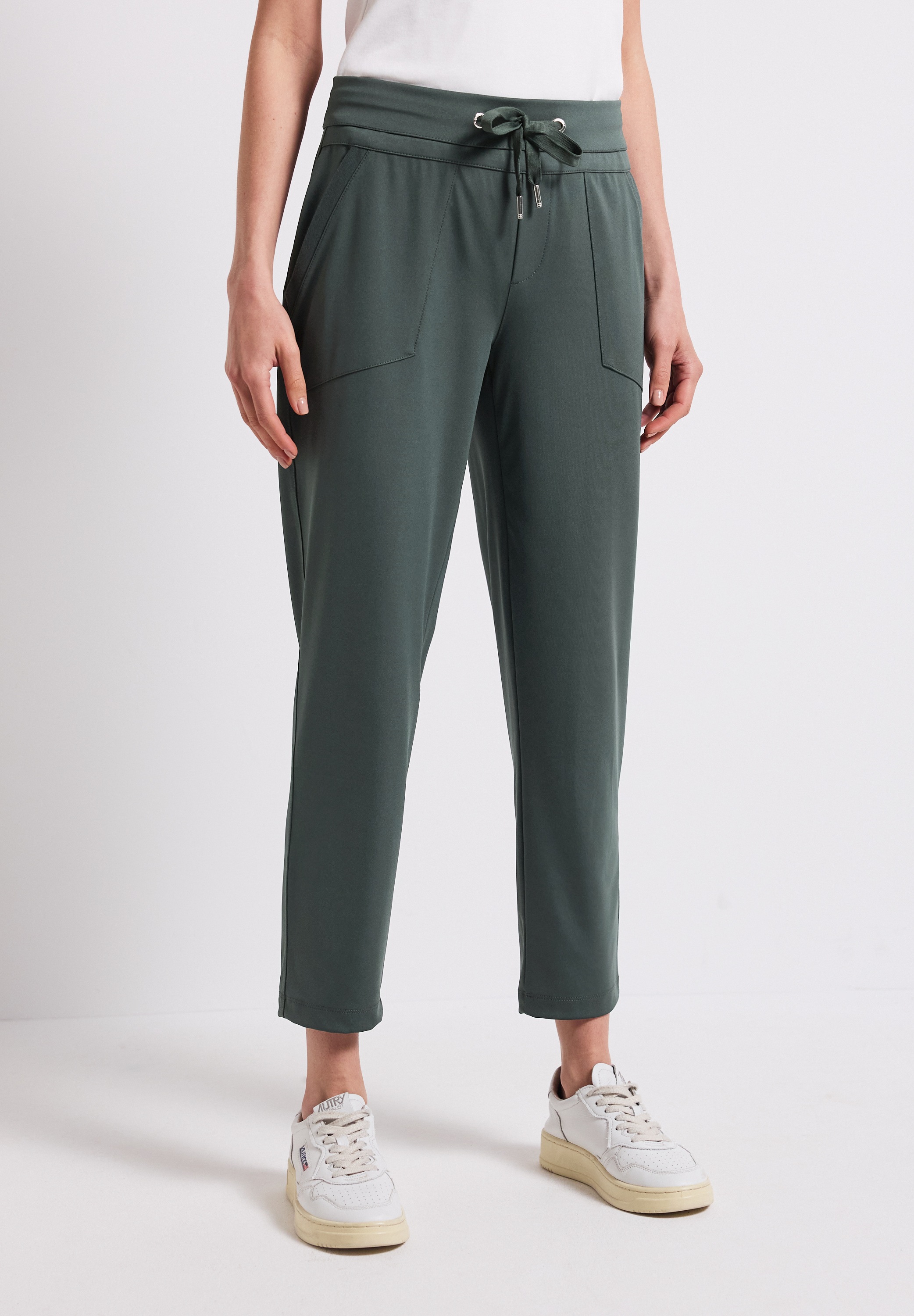 STREET ONE Stoffhose, Middle Waist günstig online kaufen