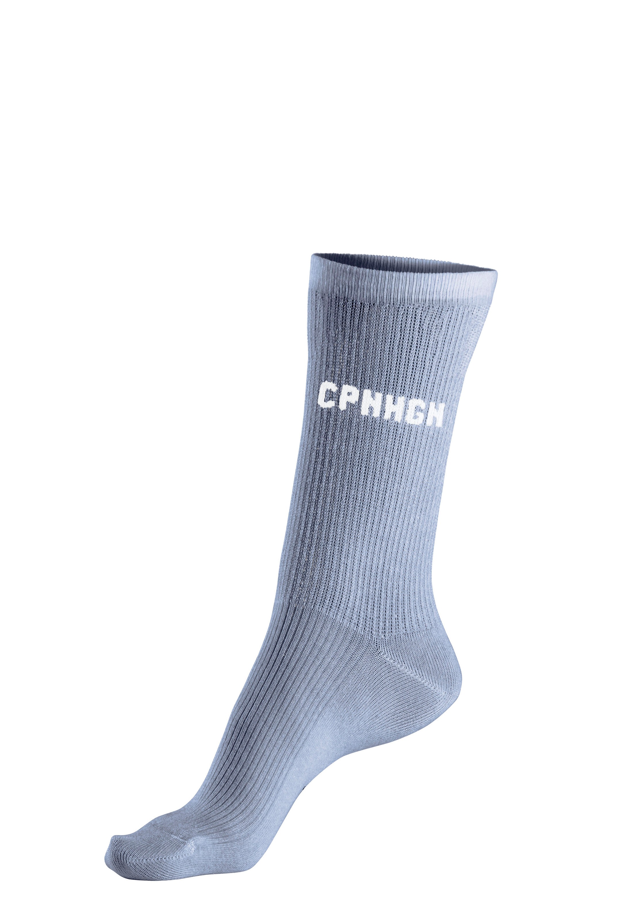 Copenhagen Studios Basicsocken, (Packung, 3 Paar), mit Rippstruktur und Stickerei