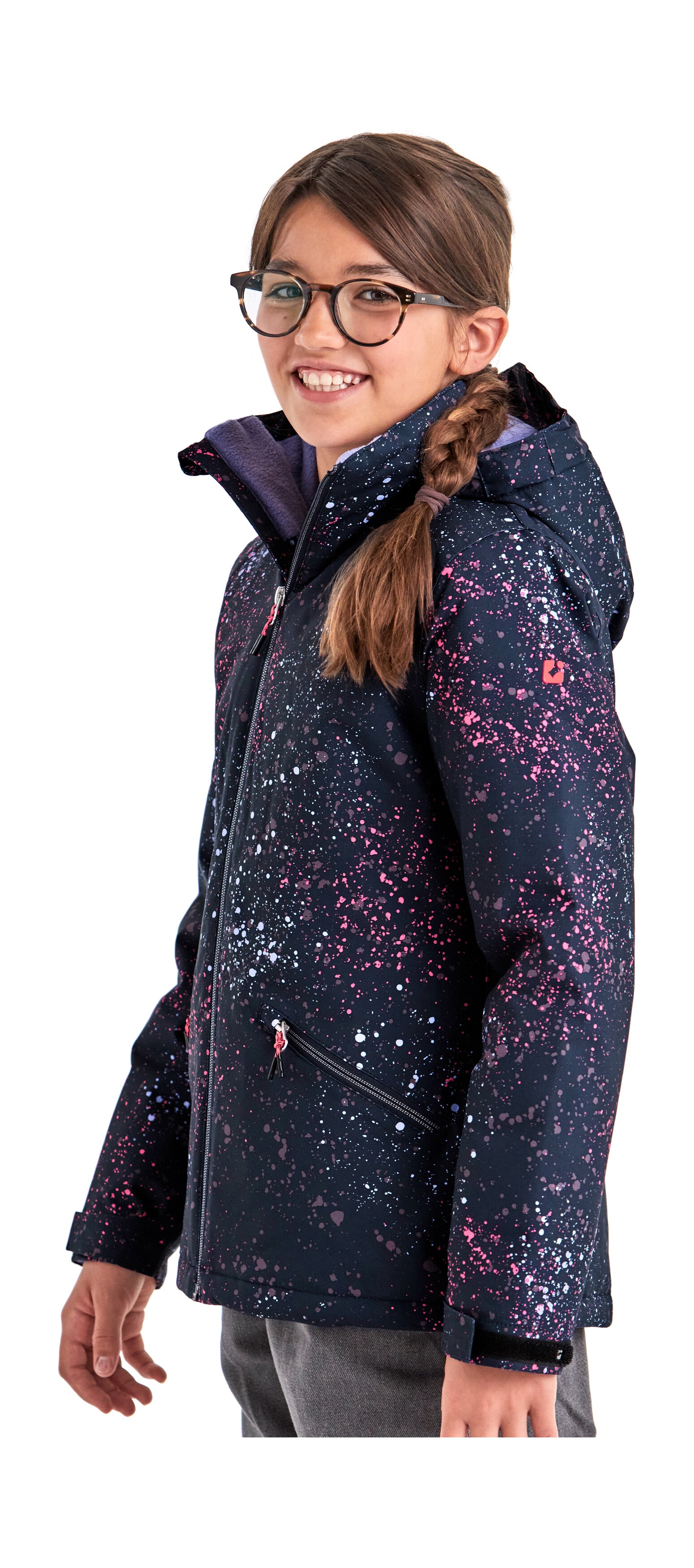 Thumbnail - Killtec Outdoorjacke "KOW 197 GRLS JCKT" Wasserdicht, atmungsaktiv, verstellbar, Fleece-Futter