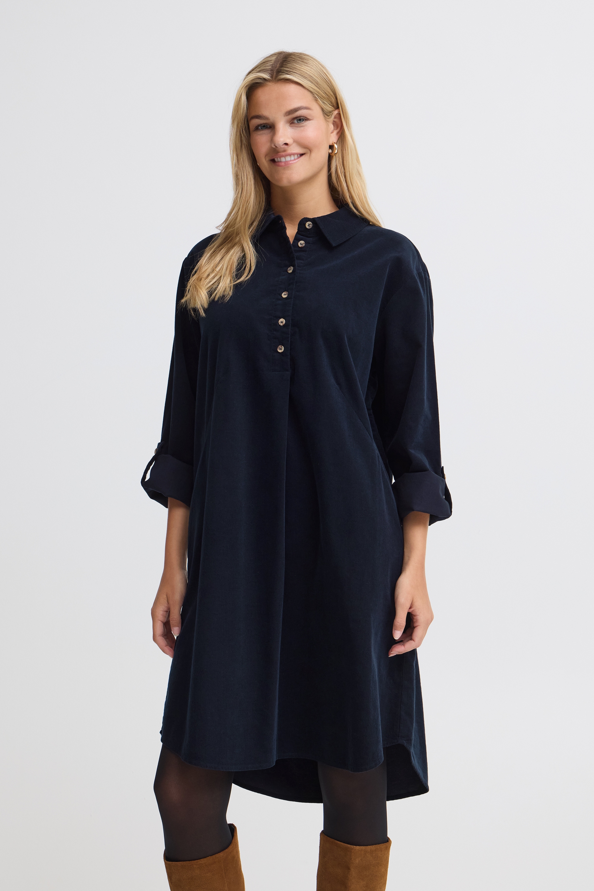 fransa Midikleid »Damen Casual FRCORY«