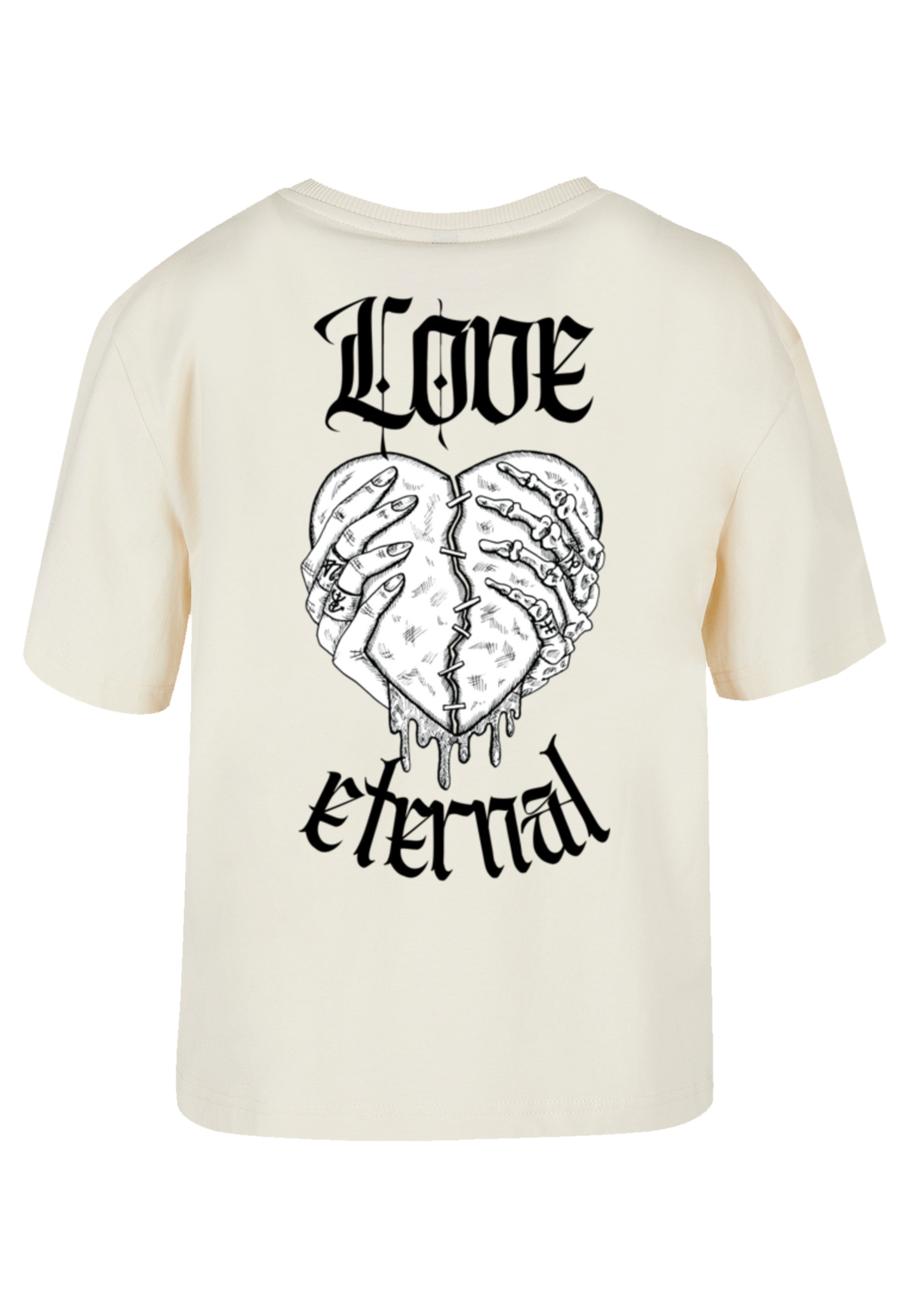 F4NT4STIC T-Shirt "Love Eternal Herz in Händen", Premium Y2K Streetwear günstig online kaufen