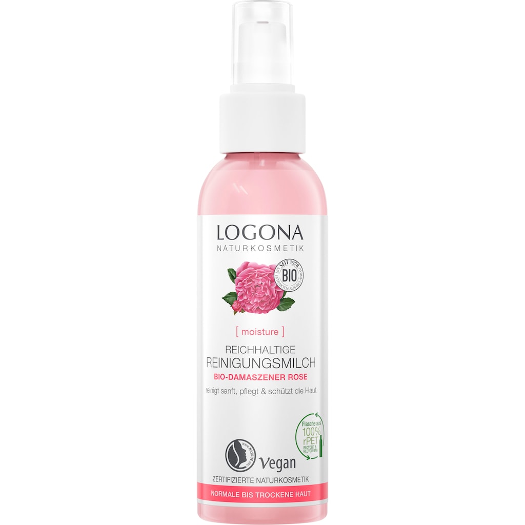 LOGONA Gesichts-Reinigungsmilch »Logona moisture Reichhalti Reinigungsmilch«