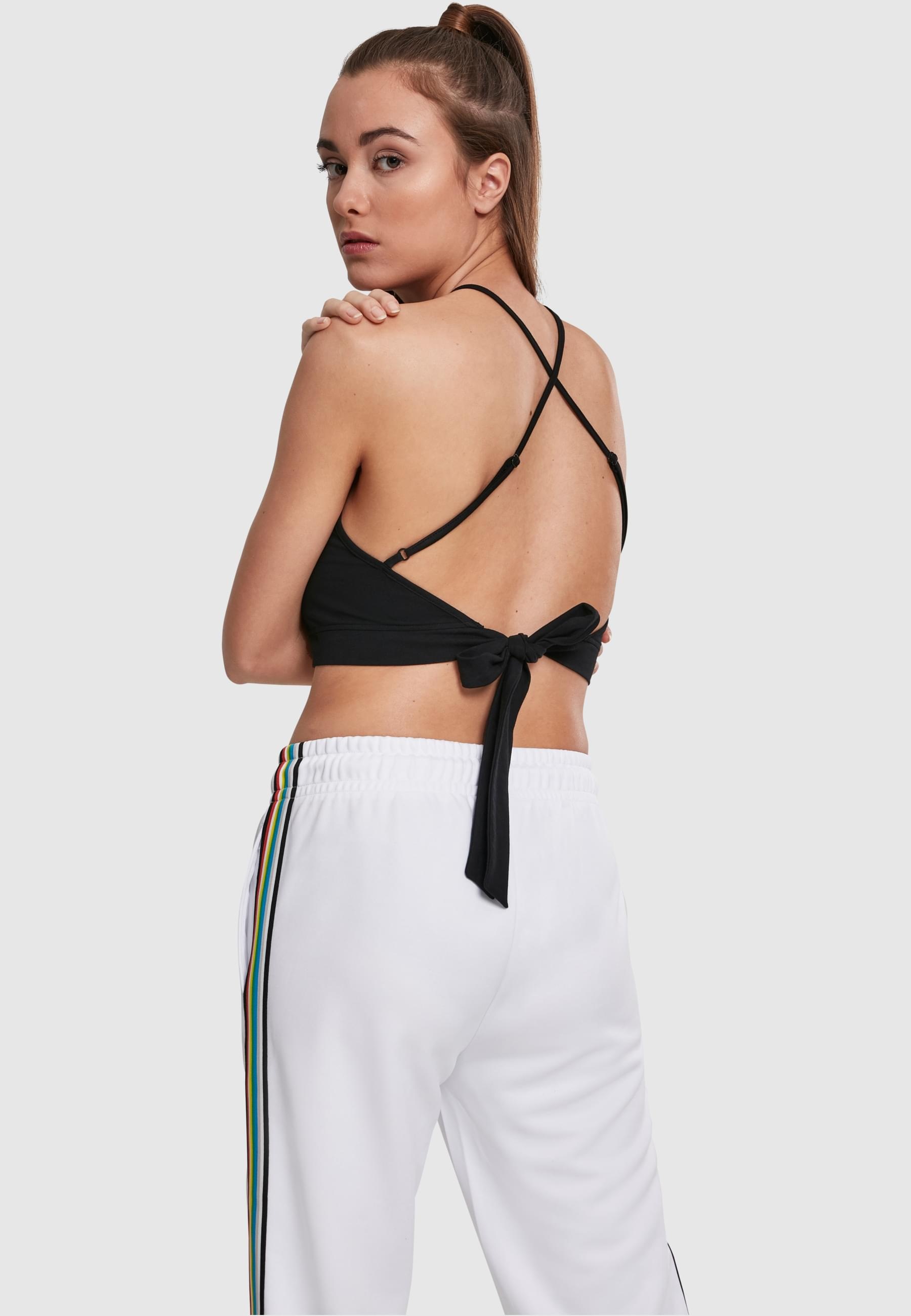 URBAN CLASSICS Muskelshirt »Urban Classics Damen Ladies Triangle Top«, (1 tlg.)
