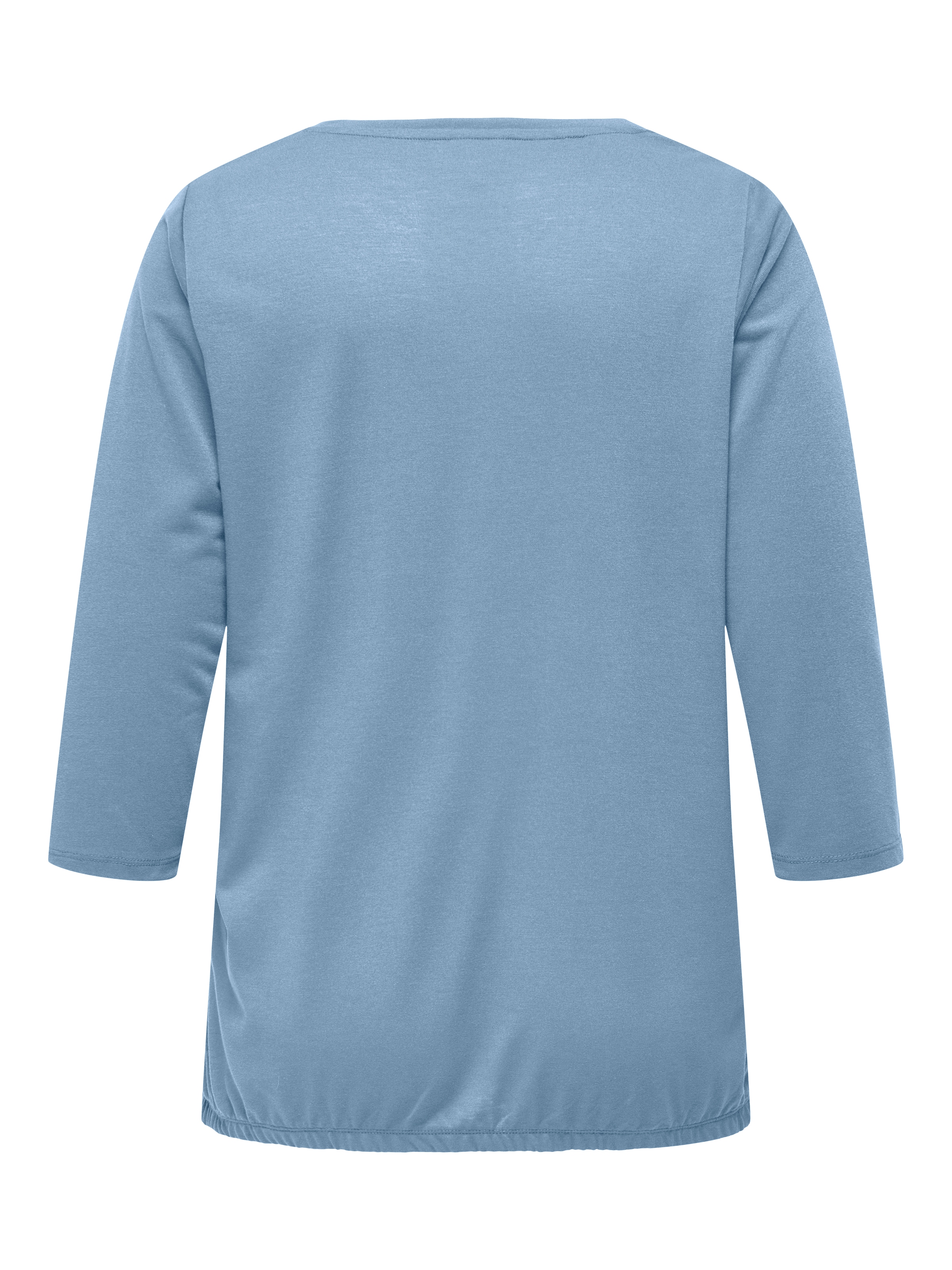 ONLY CARMAKOMA 3/4-Arm-Shirt »CARCARLINNE V-NECK 3/4 TOP JRS BF«