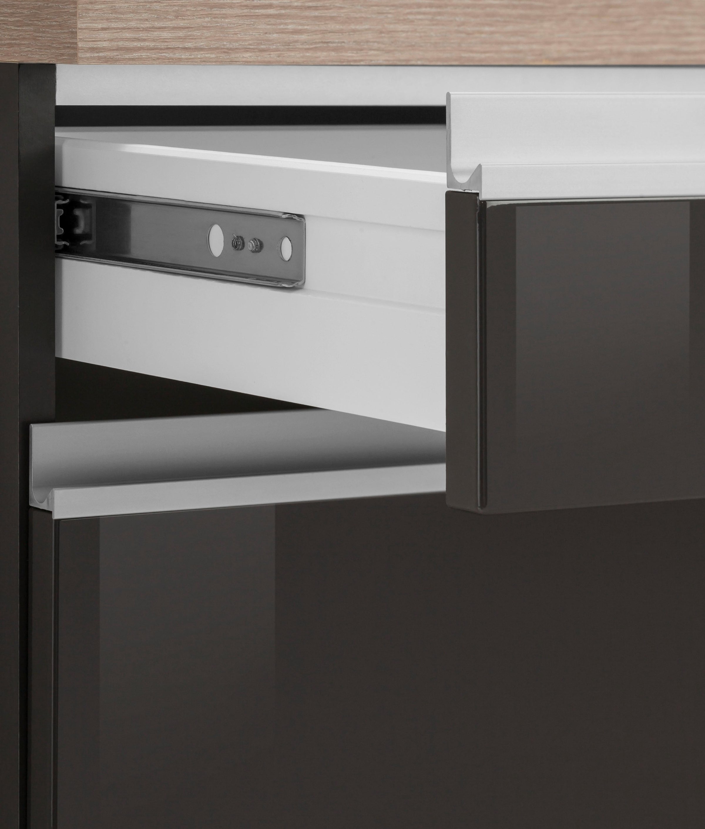 KOCHSTATION Küchenzeile »KS-Ohio«, mit E-Geräten, Breite 330 cm