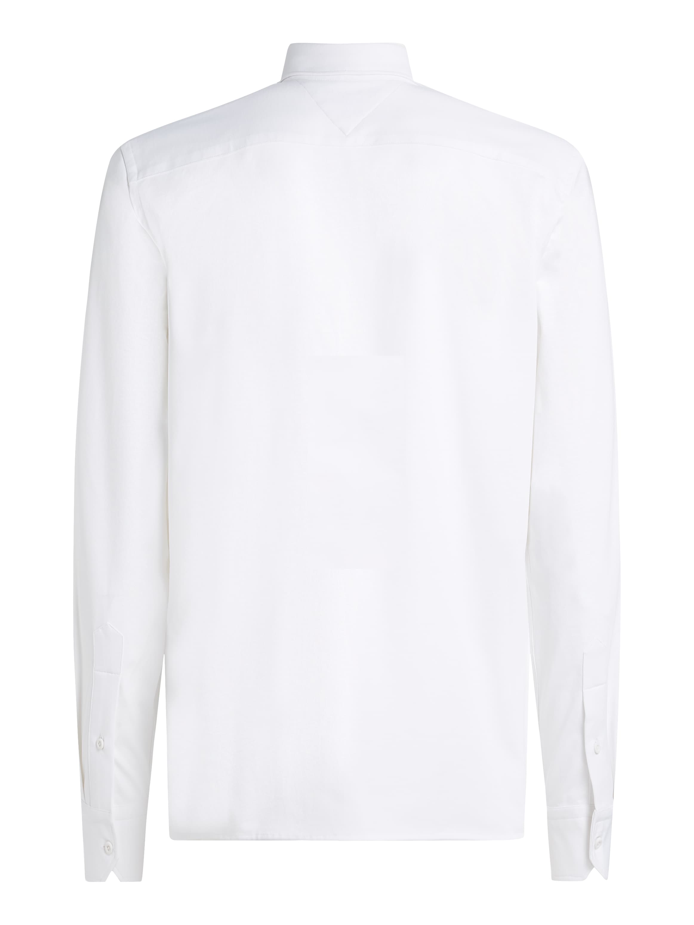 Tommy Hilfiger Businesshemd »PERFORMANCE KNIT SOLID SF SHIRT«, mit Logostickerei
