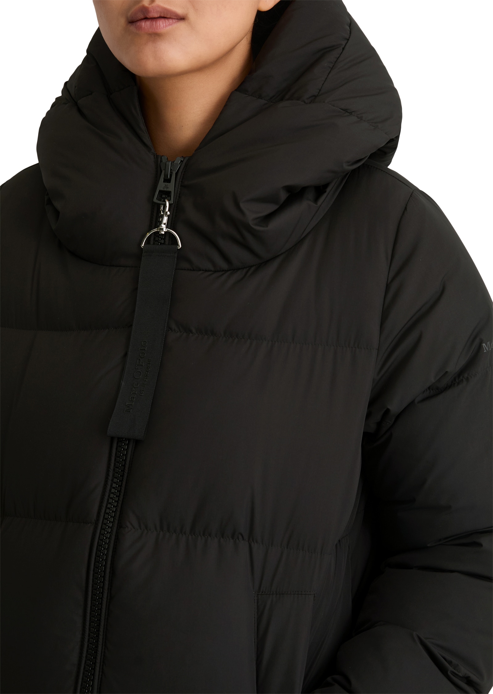 Marc O'Polo Daunenmantel, am Saum mit seitlichen Zipper-Schlitzen