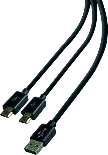USB-Kabel »Dual Play«, USB 3.0 Typ A-USB Micro-B-USB Typ A, 300 cm