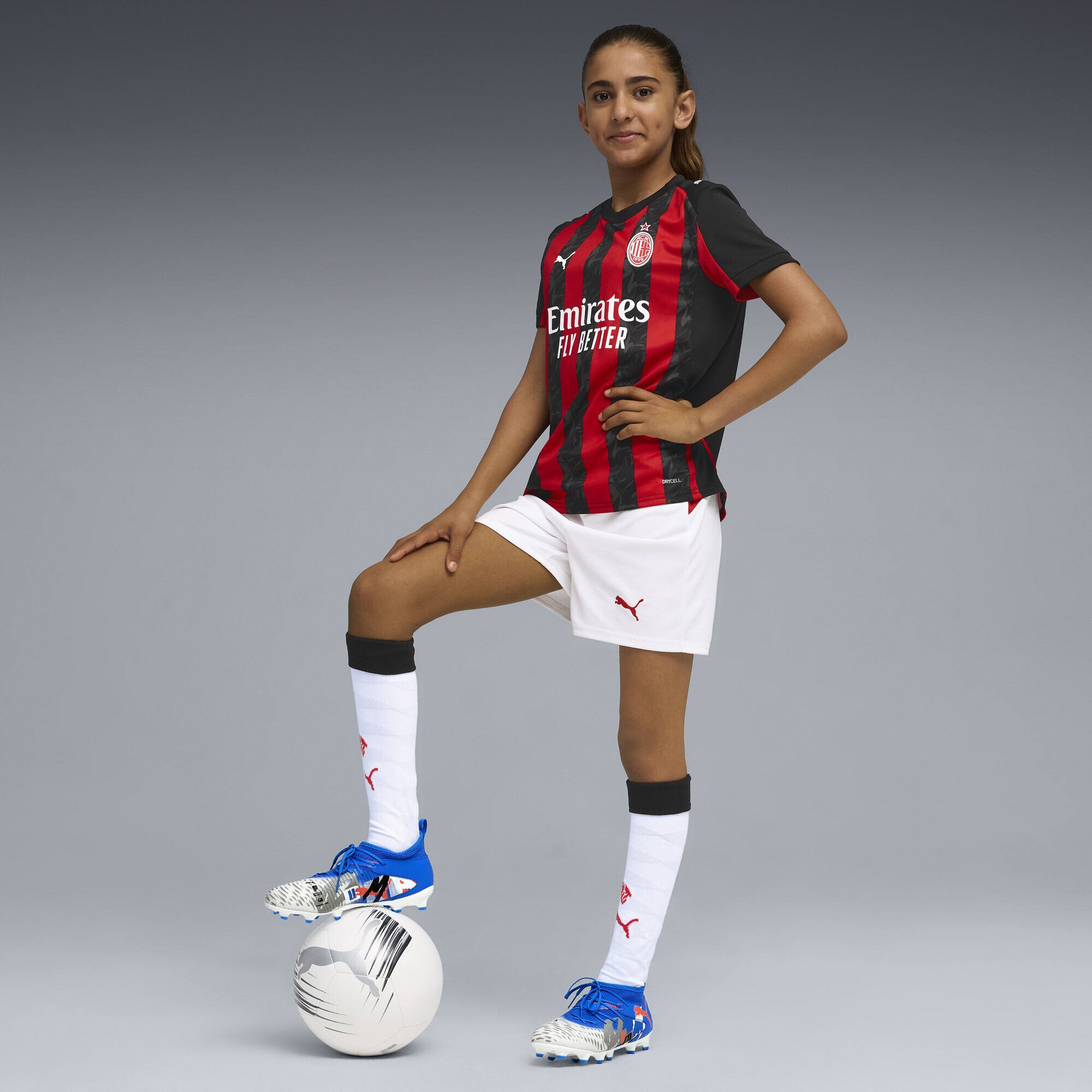 PUMA Sporthose »AC Milan 25/26 Shorts Jugendliche«