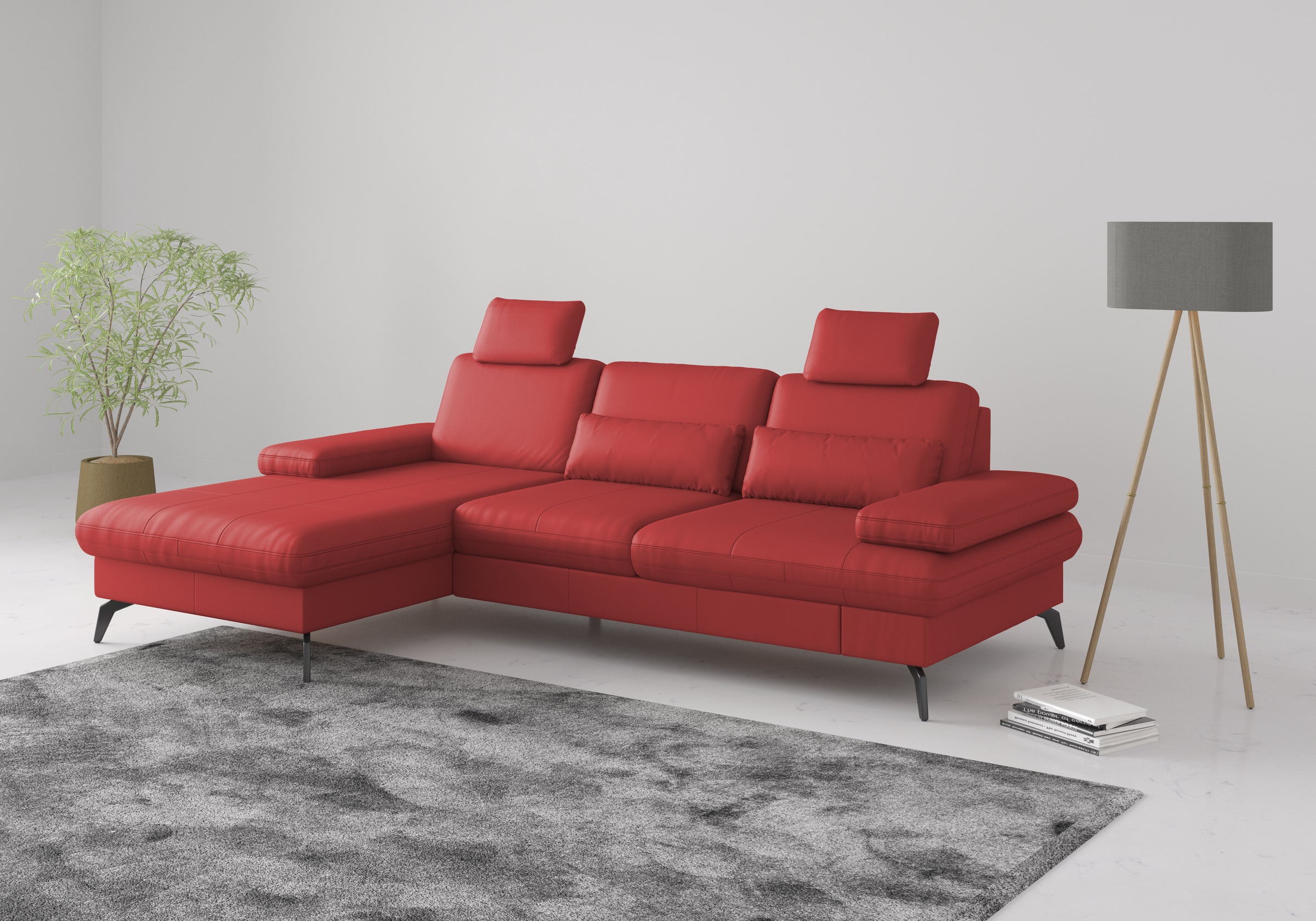 sit&more Ecksofa "Morris L-Form, inkl. Sitztiefenverstellung", wahlweise mi günstig online kaufen