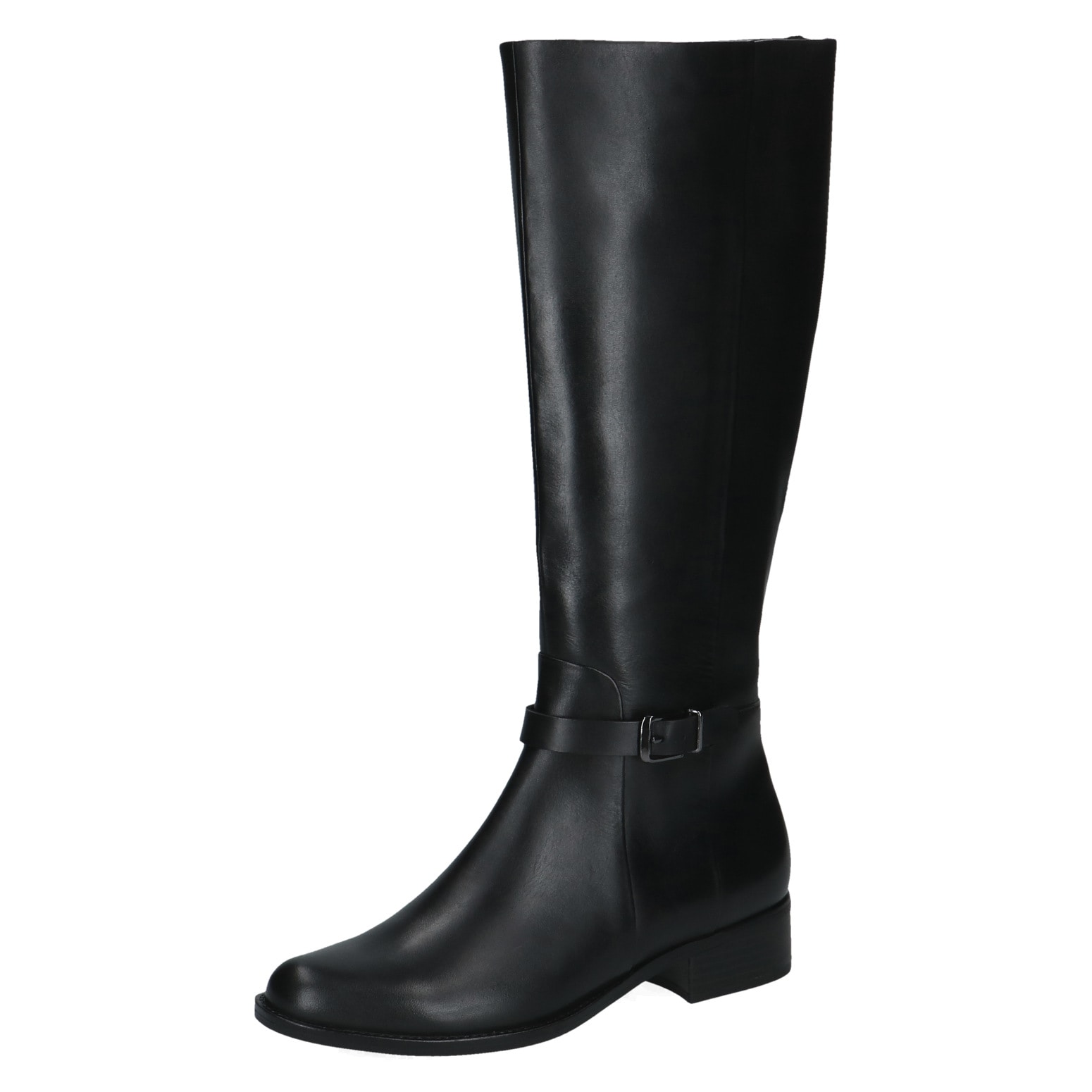 Caprice Stiefel Blockabsatz, Langschaftstiefel mit praktischem Innenreißverschluss