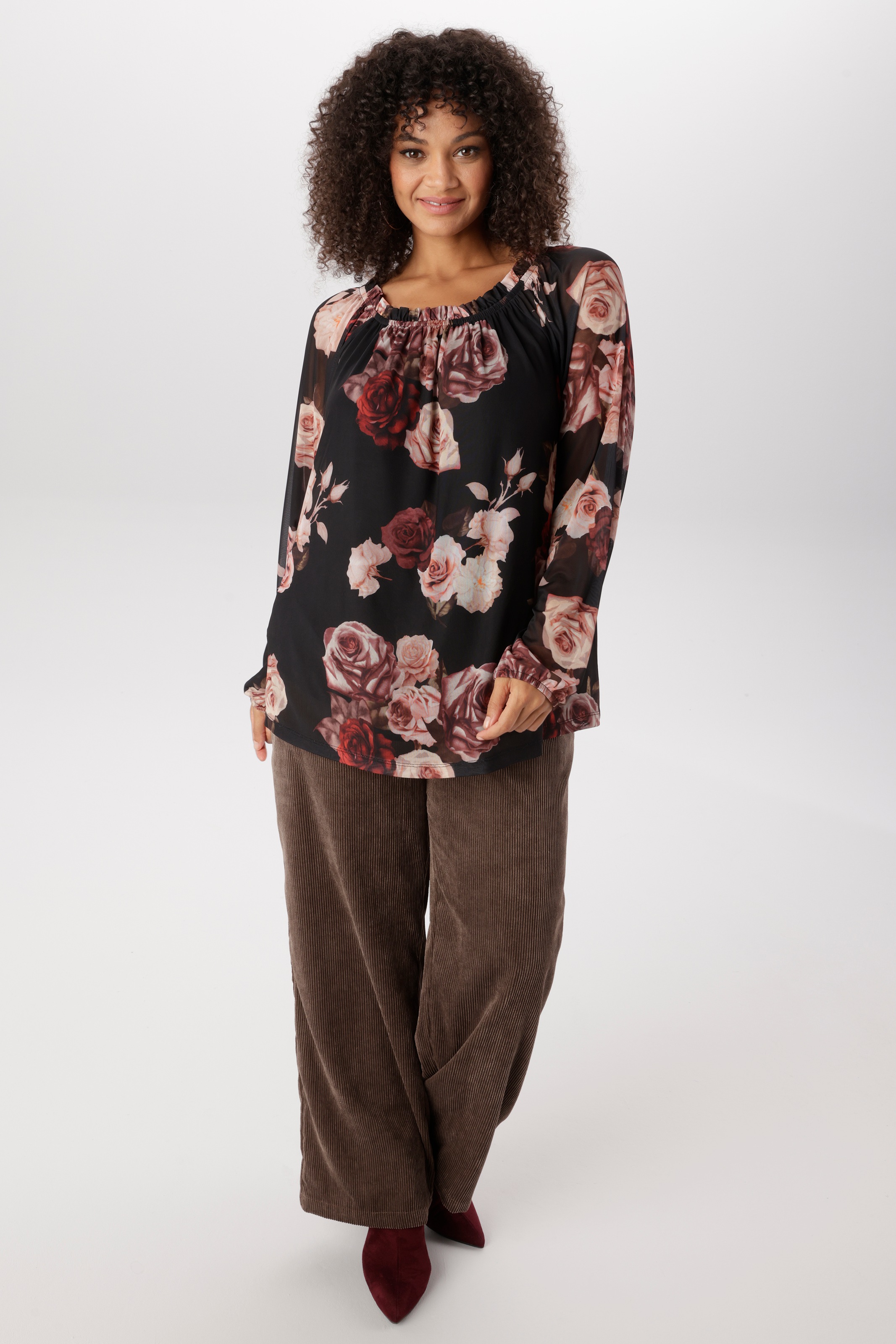 Aniston PLUS Cordhose  mit trendigem, weiten Bein - NEUE KOLLEKTION