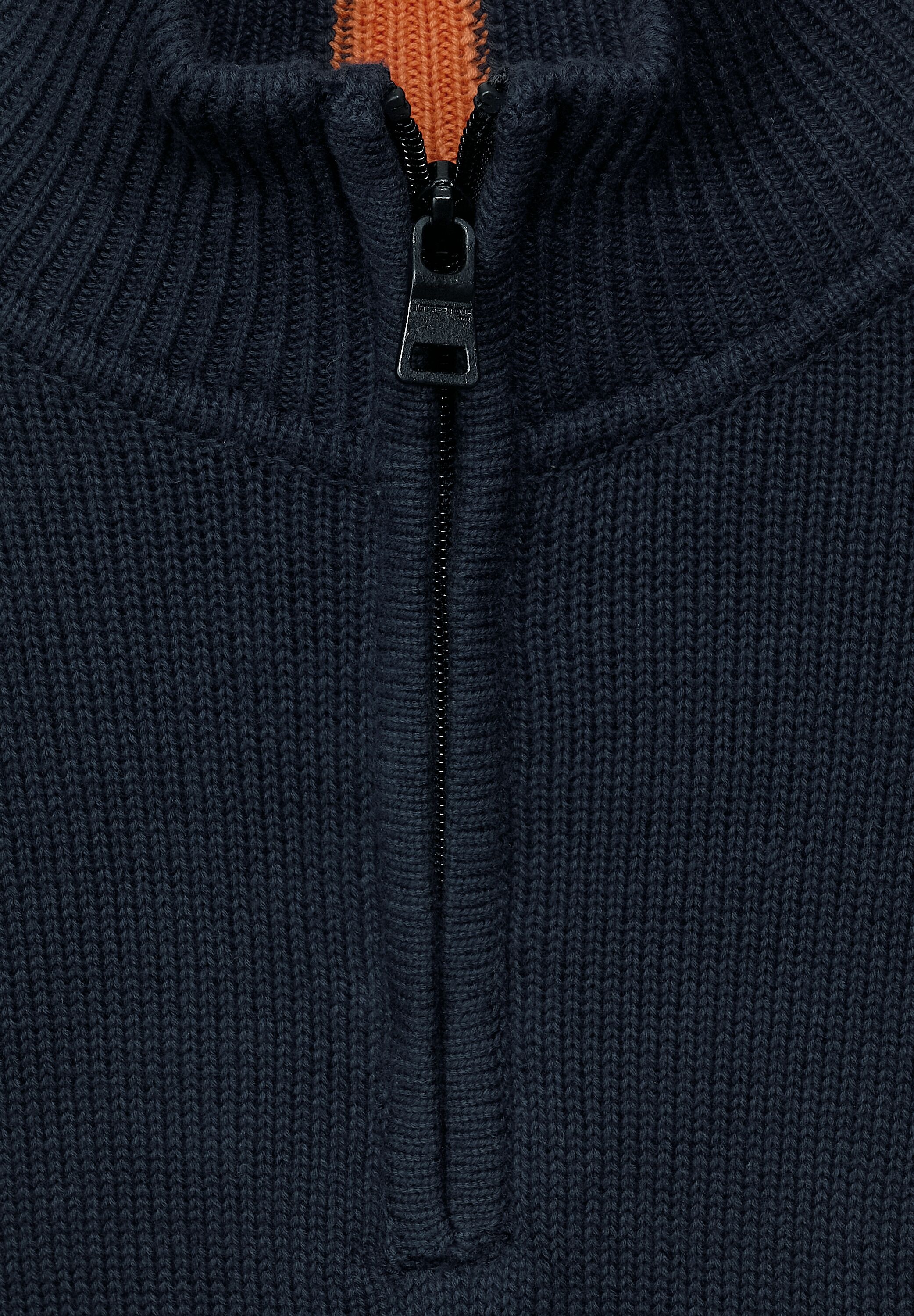 STREET ONE MEN Strickpullover, mit Wording