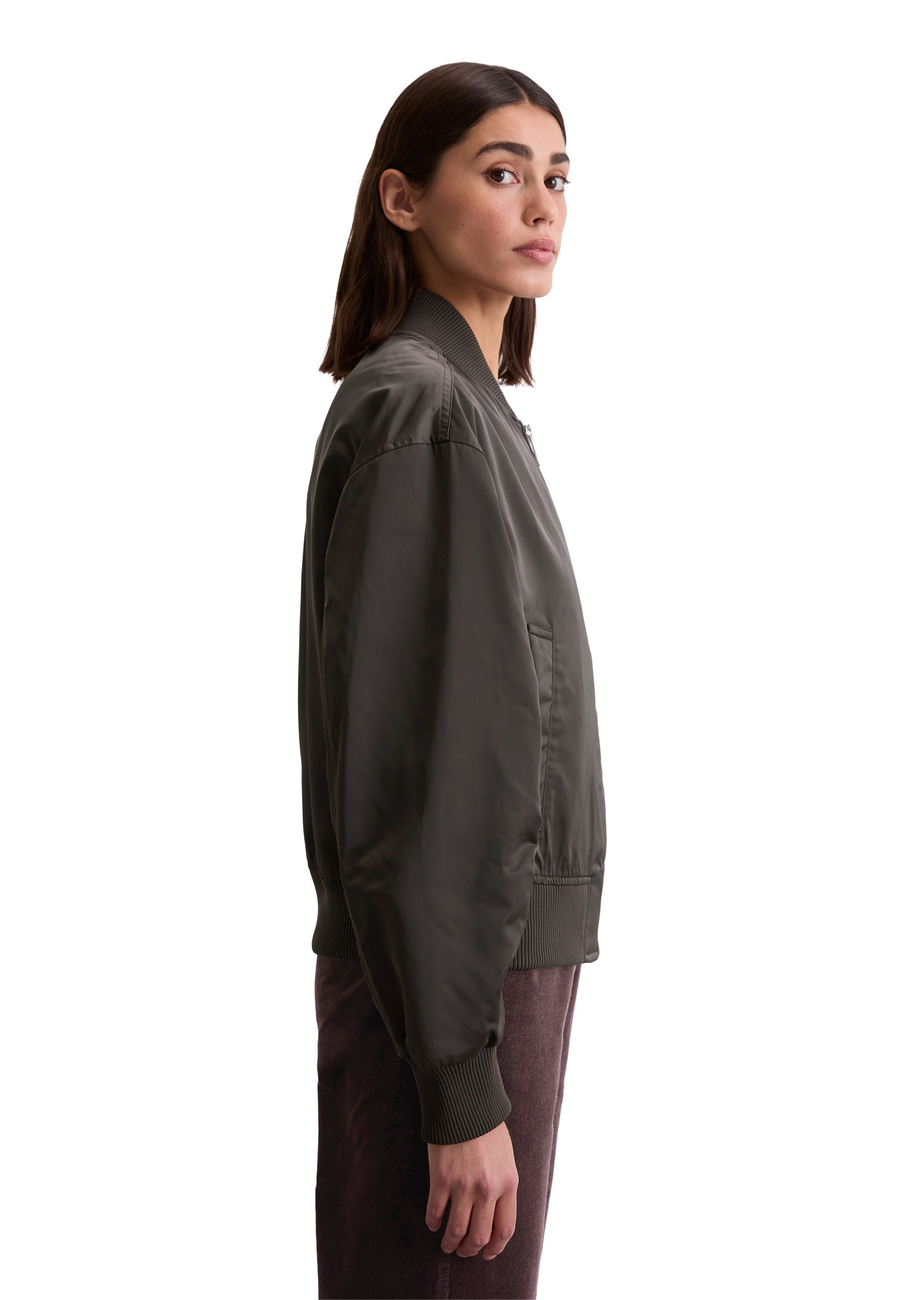 Marc OPolo Outdoorjacke "aus recyceltem Shiny-Polyester-Twill", ohne Kapuze günstig online kaufen