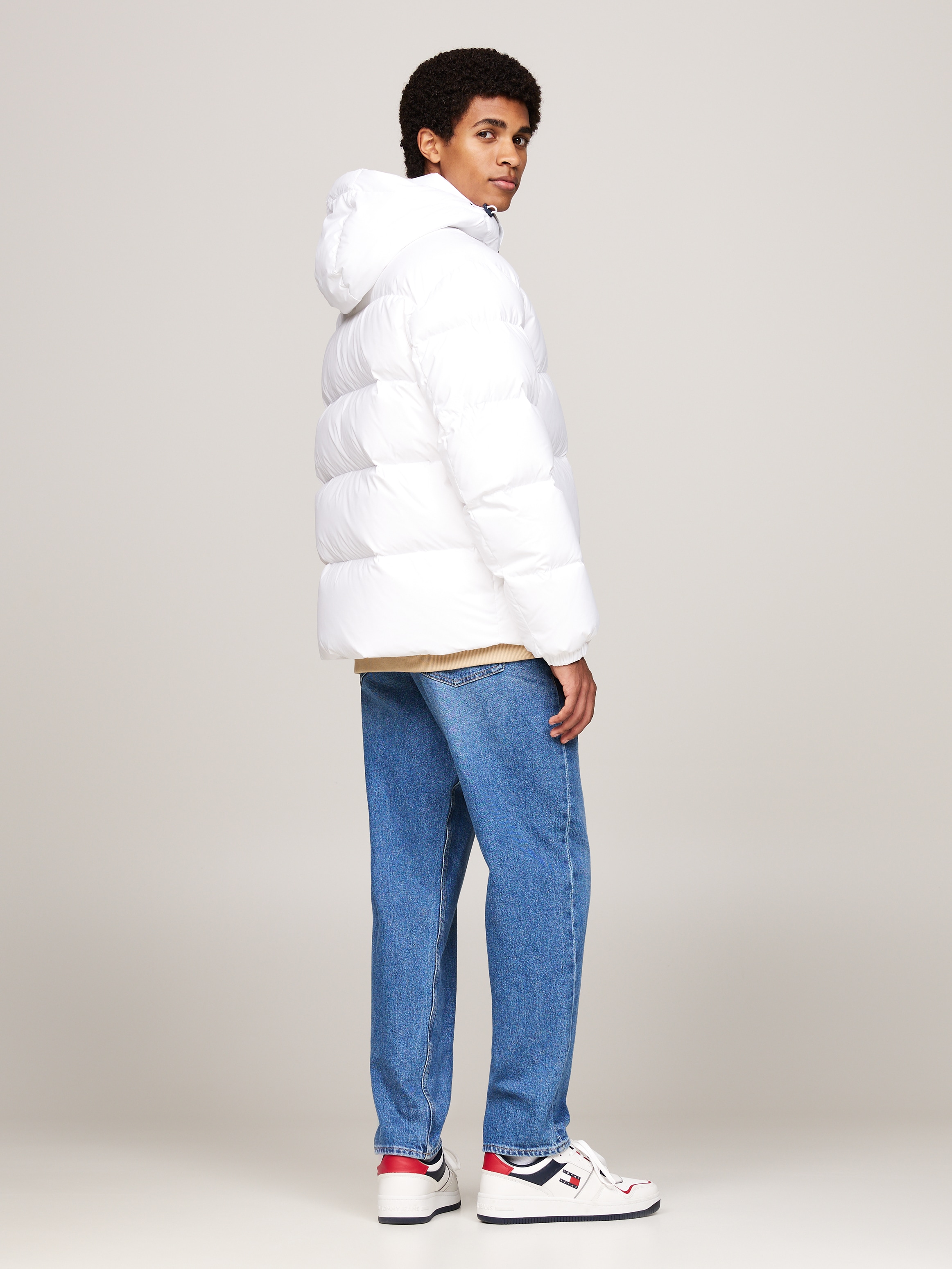 Tommy jeans essential down puffer jacket sales