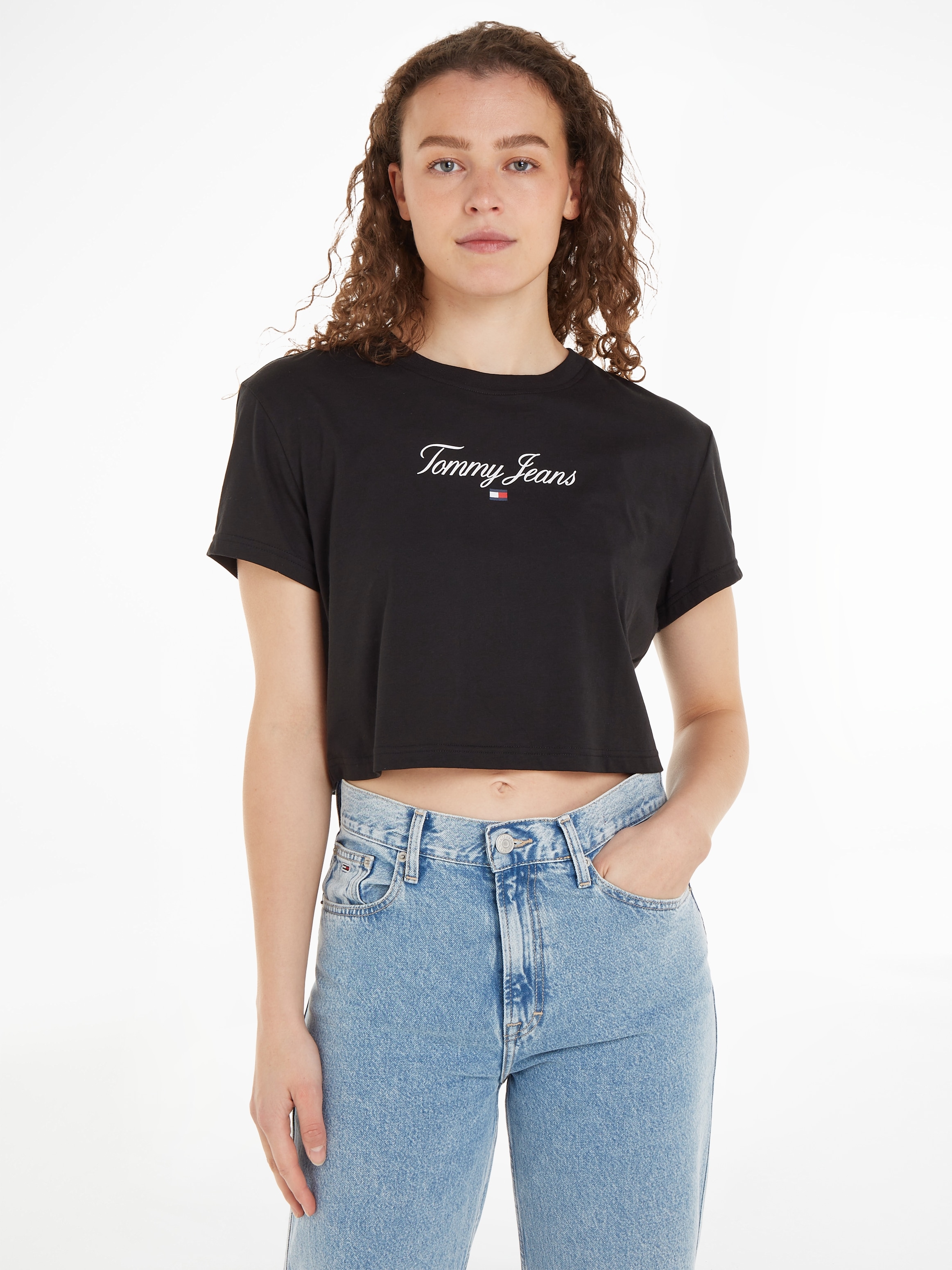 Tommy Jeans Curve Rundhalsshirt, kaufen PLUS | BAUR CURVE SIZE online