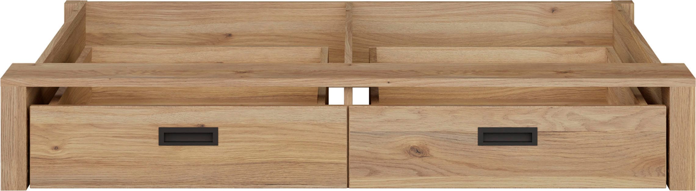 FORTE Schubkasten "Jytana Jugendzimmer" B/H/T 128,2/21,2/91,5 cm 2 separate Schubkästen