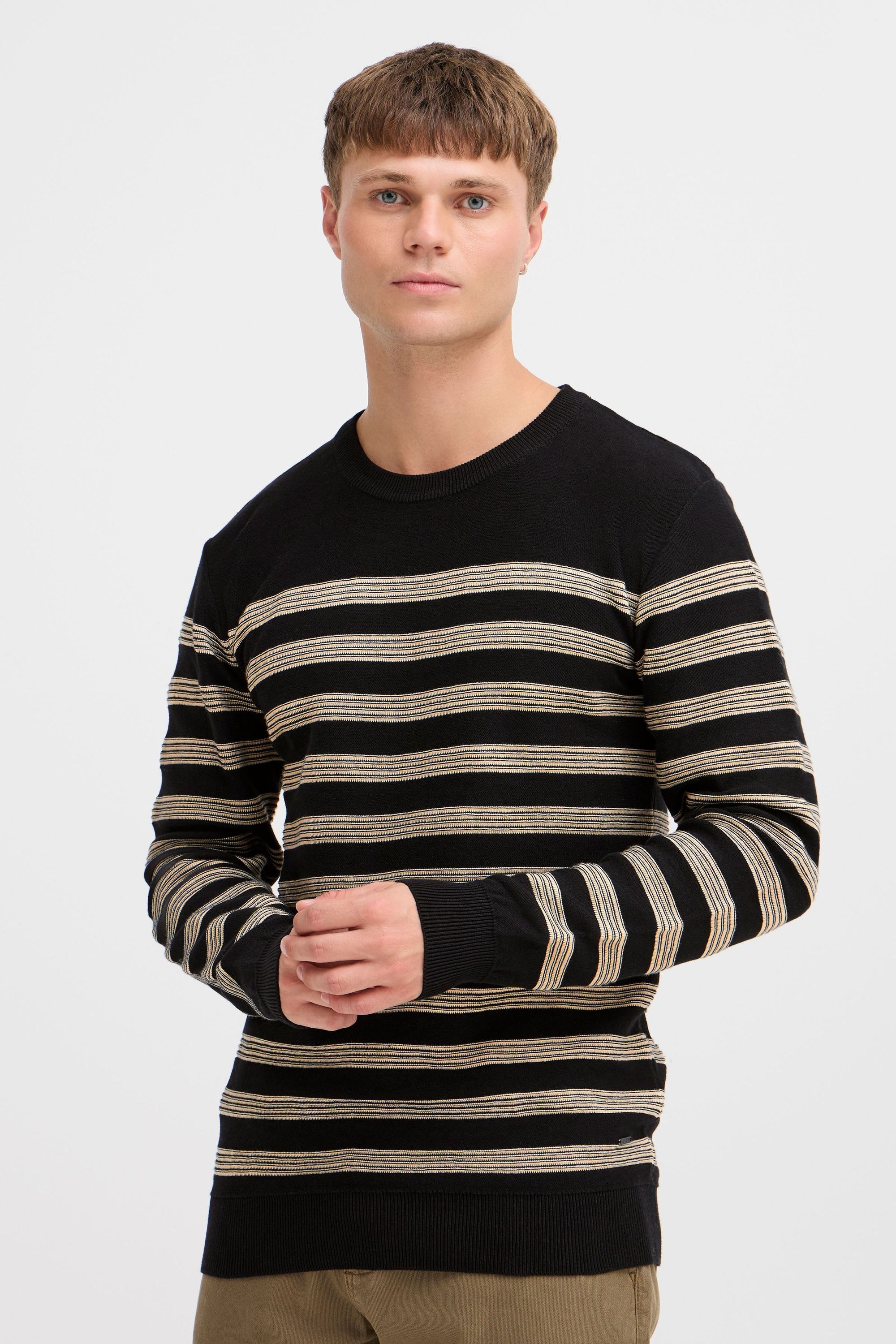 Indicode Strickfleece-Pullover »Strickpullover IDPanloop«