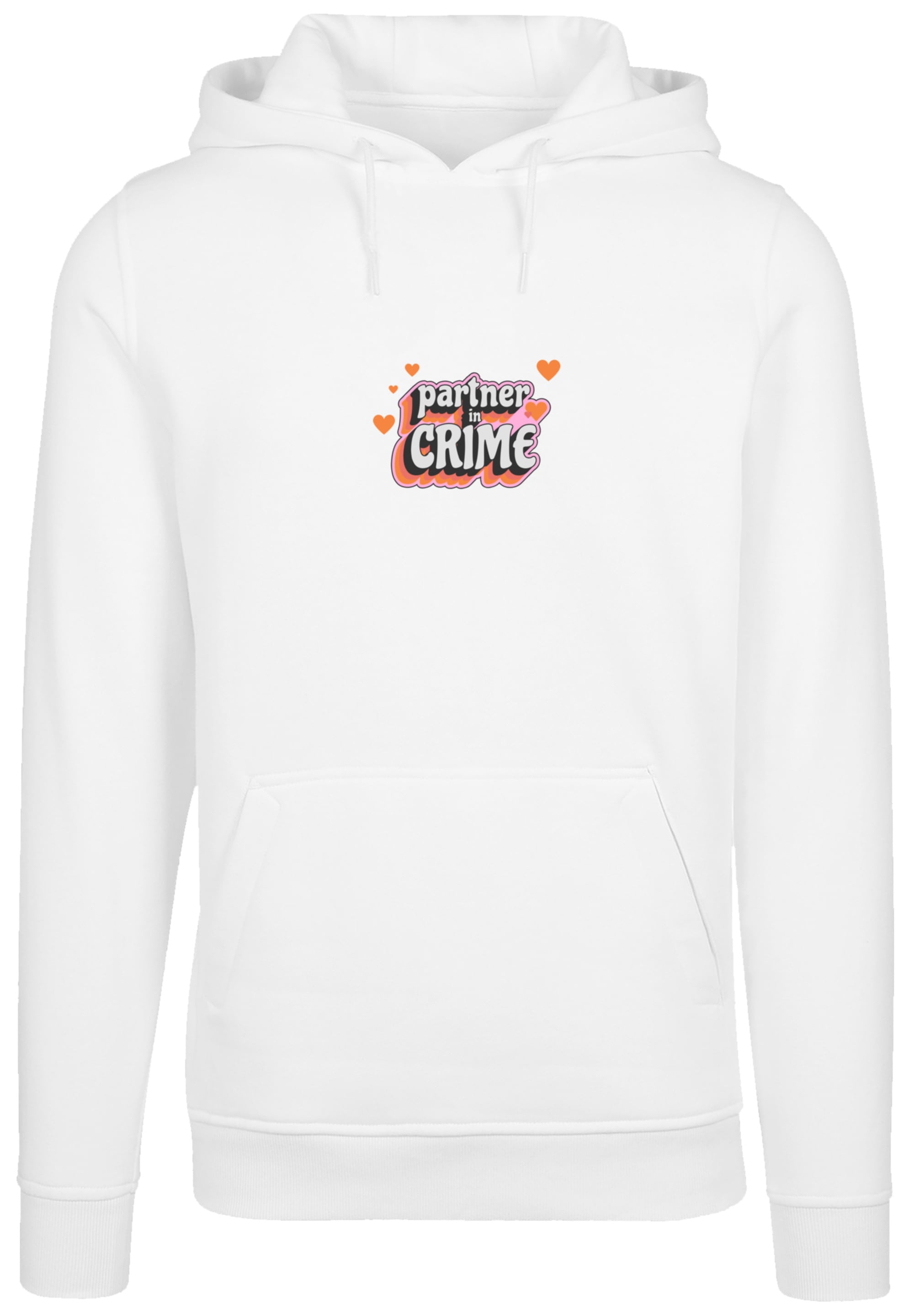 F4NT4STIC Kapuzenpullover »Partner In Crime Valentinstag Partner Design«, Premium Qualität