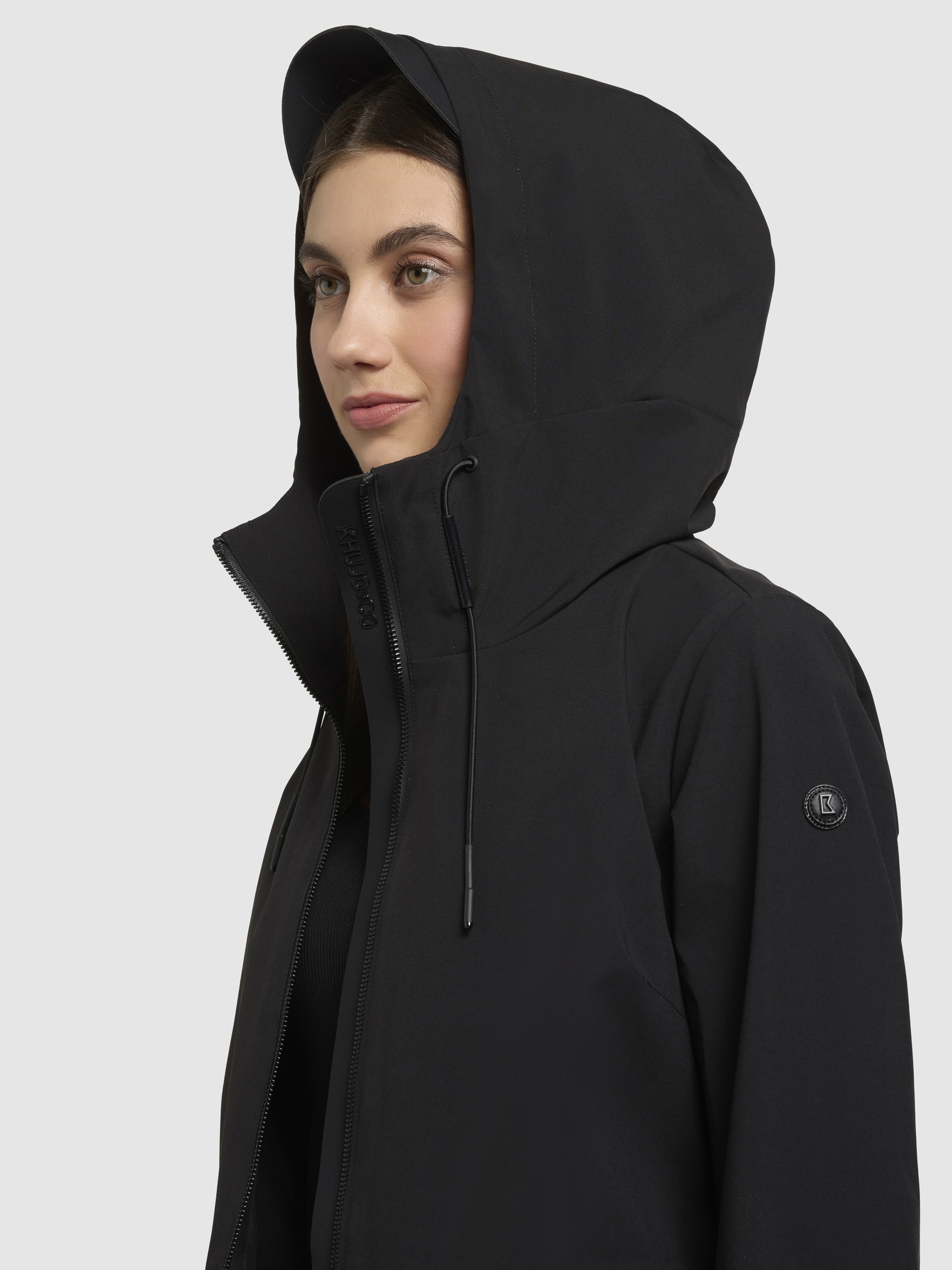khujo Anorak »YONI«, mit Kapuze