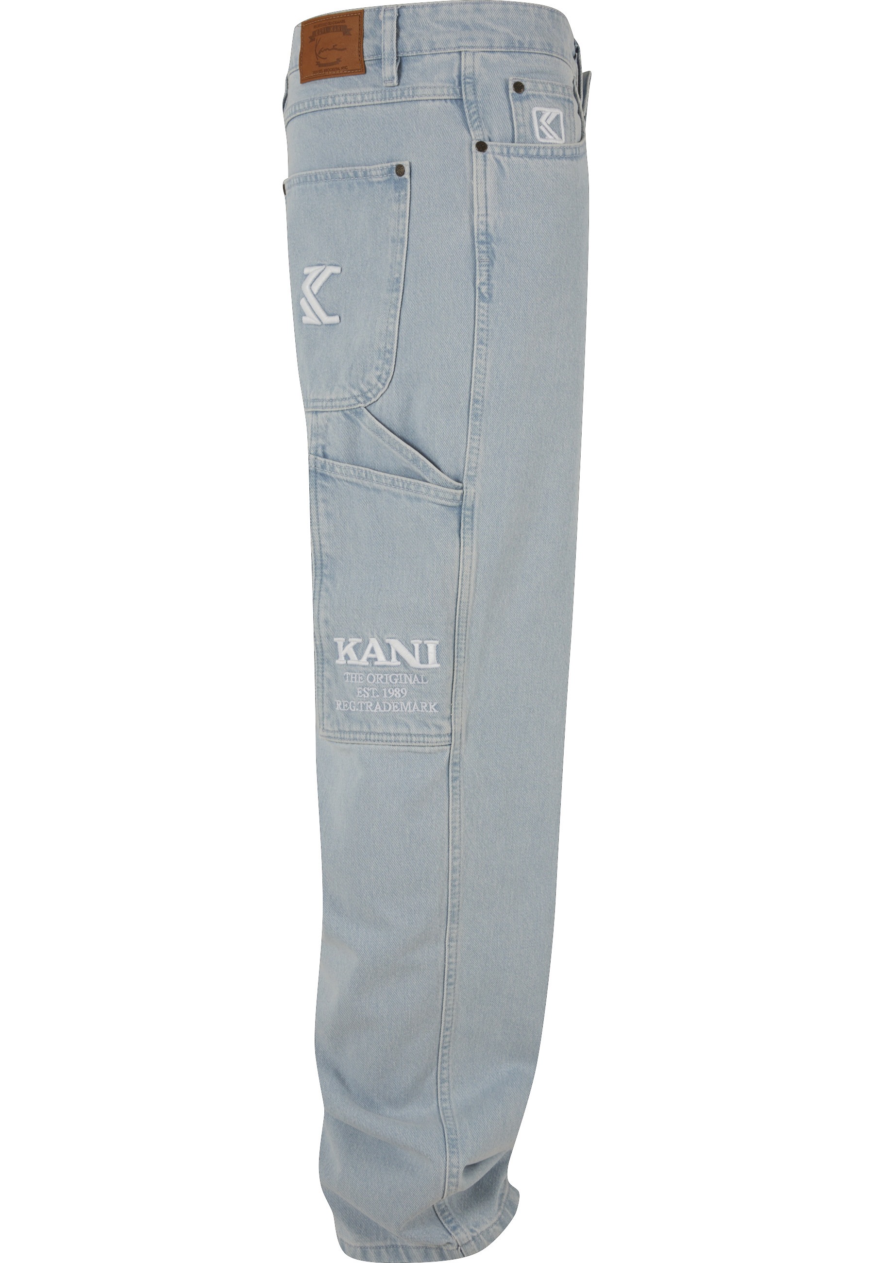 Karl Kani Bequeme Jeans »Karl Kani Herren KMI-PL063-090-12 KK Retro Baggy Workwear Denim« 1 Stk.
