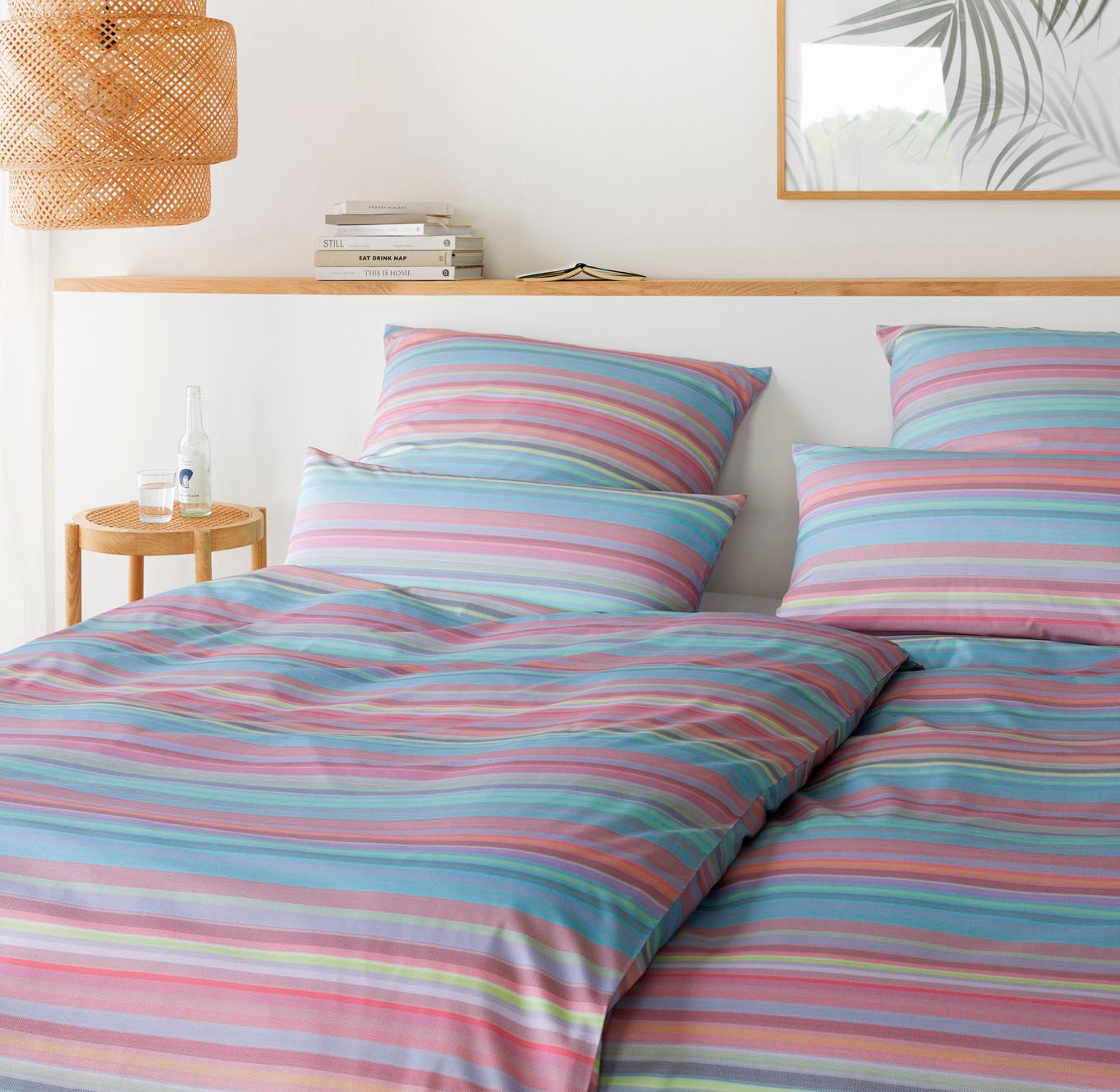 Elegante Bettwäsche "Facet" 2 Stk. tlg. angenehmes Hautgefühl günstig online kaufen