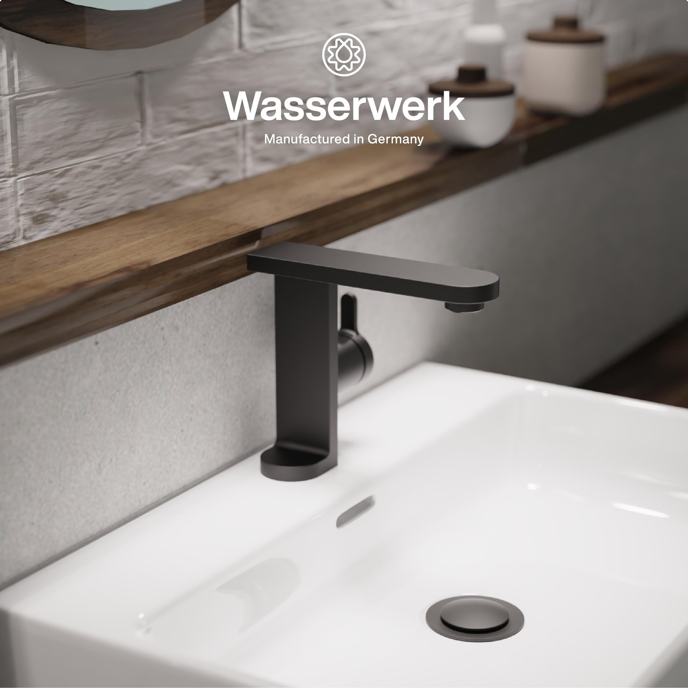 WASSERWERK Waschtischarmatur "WT 15" inkl. Popup, wassersparend günstig online kaufen