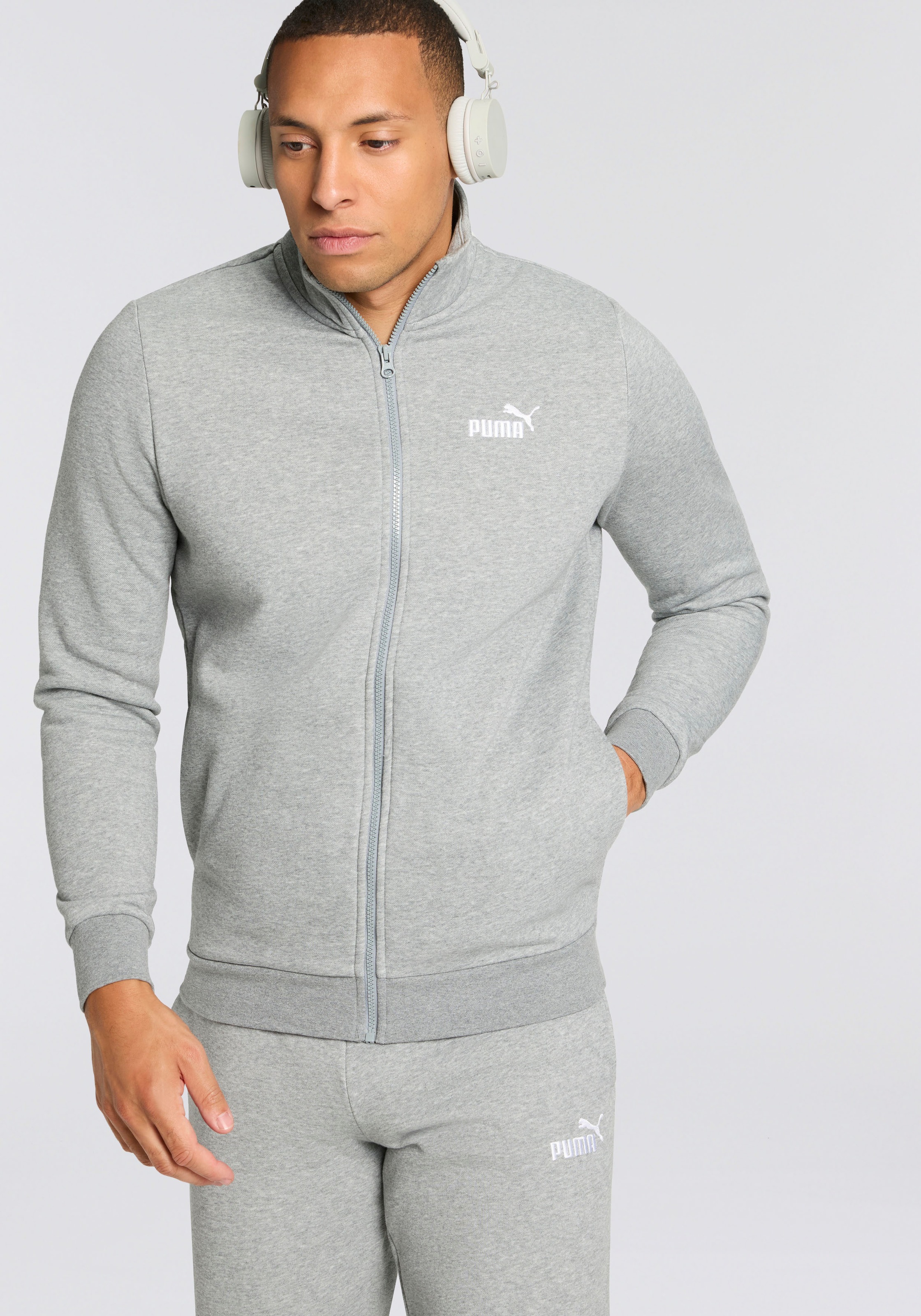 PUMA Trainingsanzug "ESS SWEAT SUIT FL", (2 tlg.) günstig online kaufen