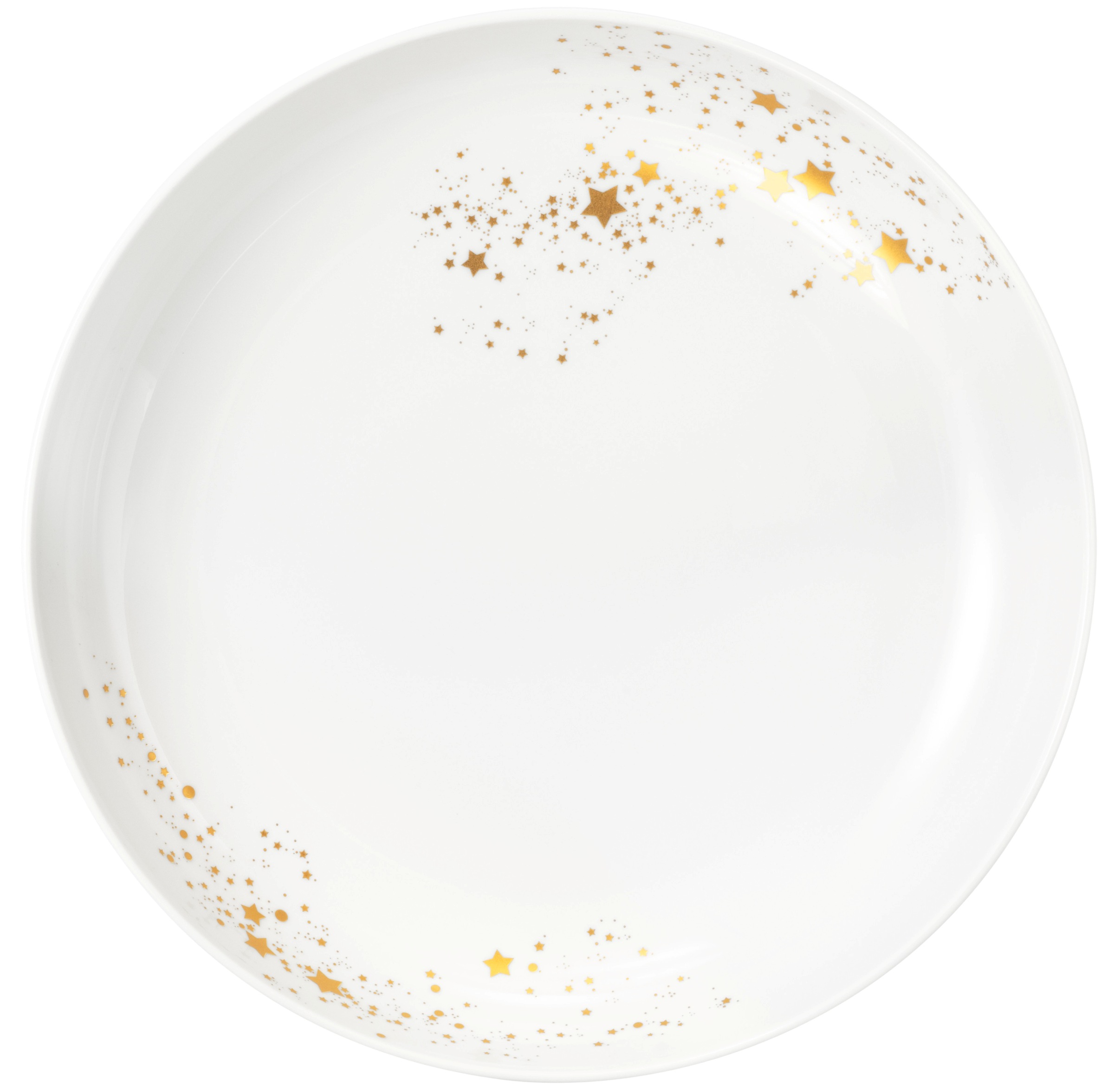 Seltmann Weiden Schüssel »Liberty - Golden Stars«, 1 tlg., aus Porzellan, Foodbowl 28 cm
