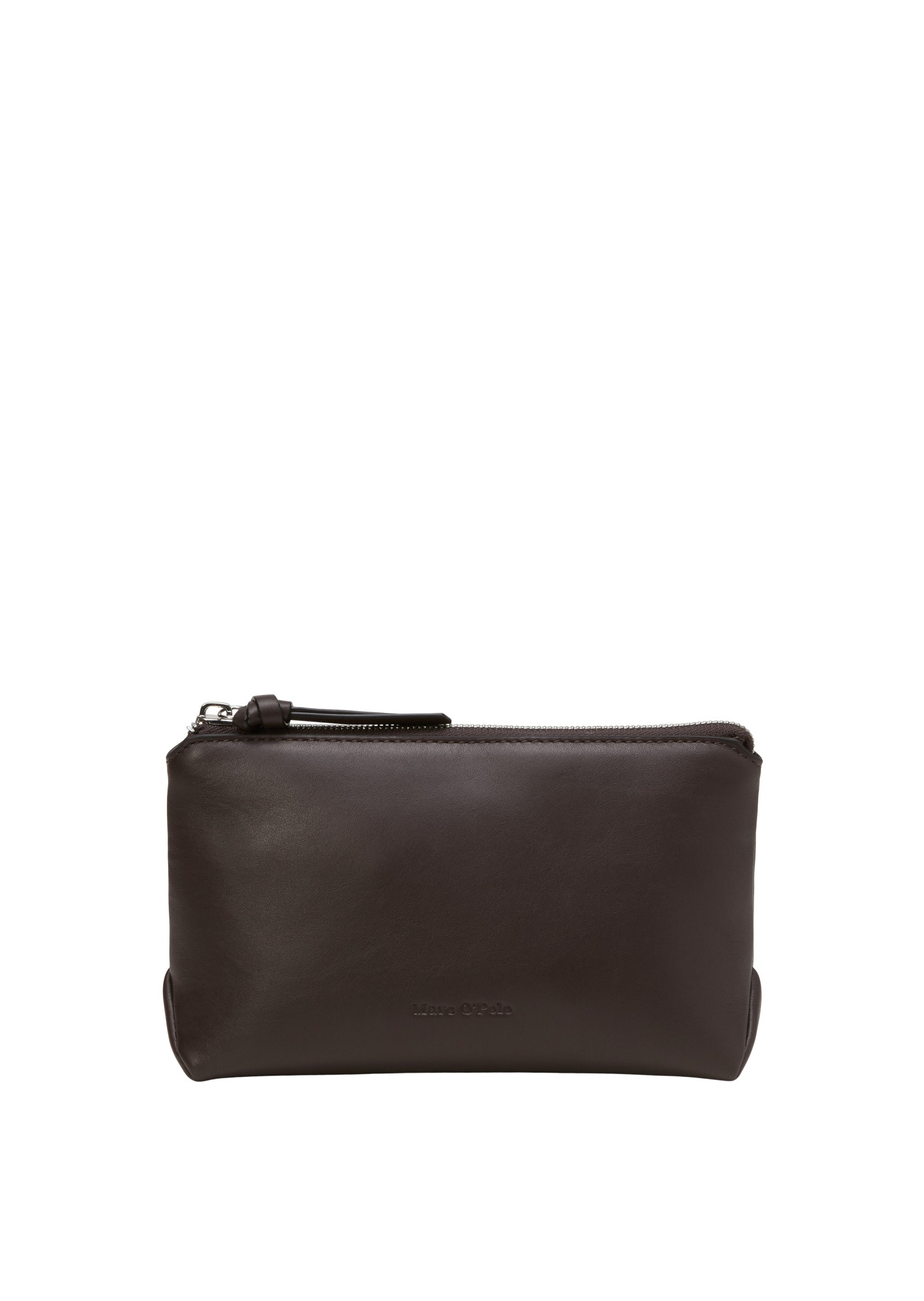 MARC O'POLO Damen Mini Bag "aus edlem Rindleder"shaded braun, Leder, unifarben, Taschen