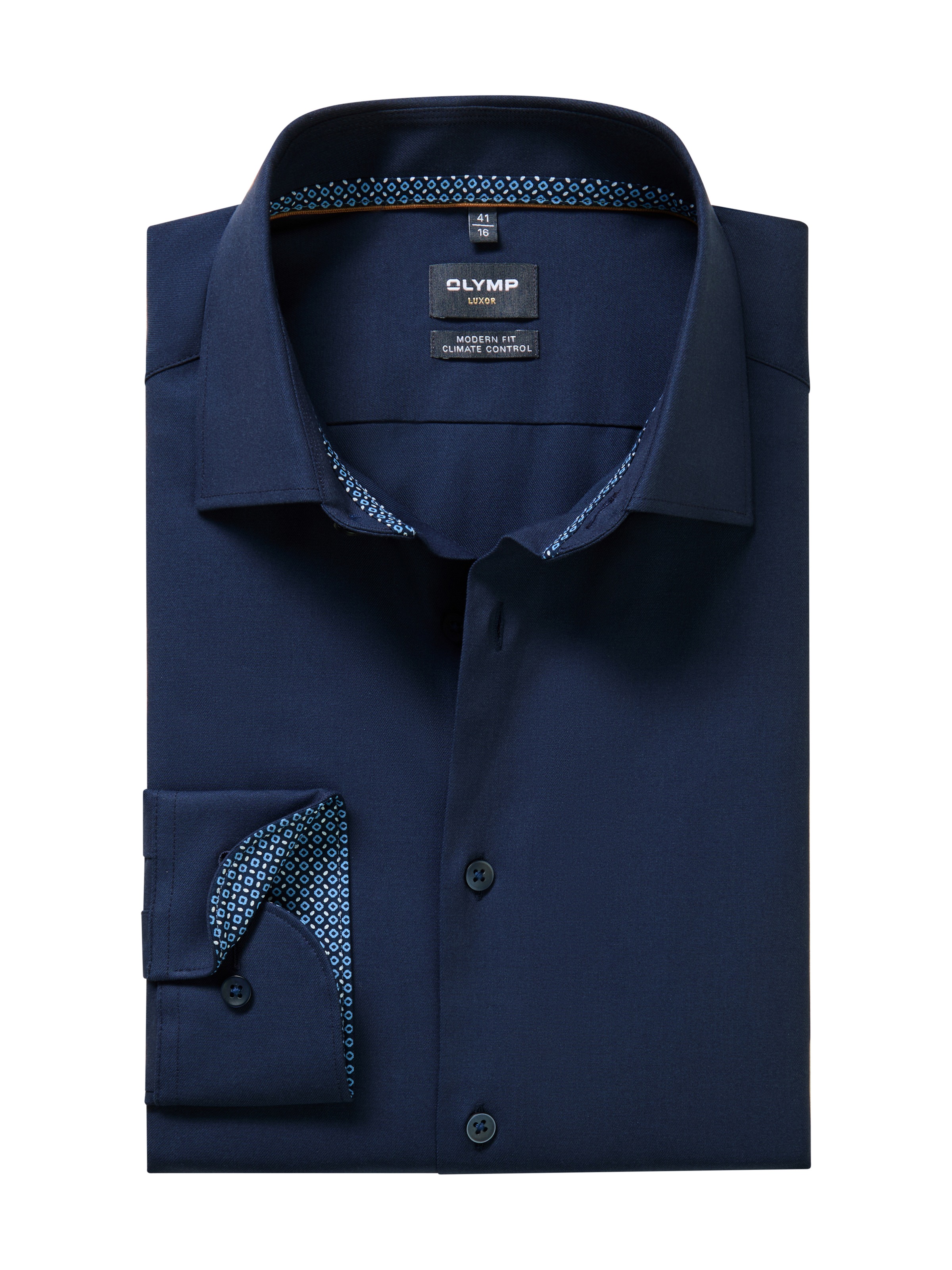 OLYMP Langarmhemd "Luxor 24/Seven" Businesshemd, modern fit, New Kentkragen günstig online kaufen