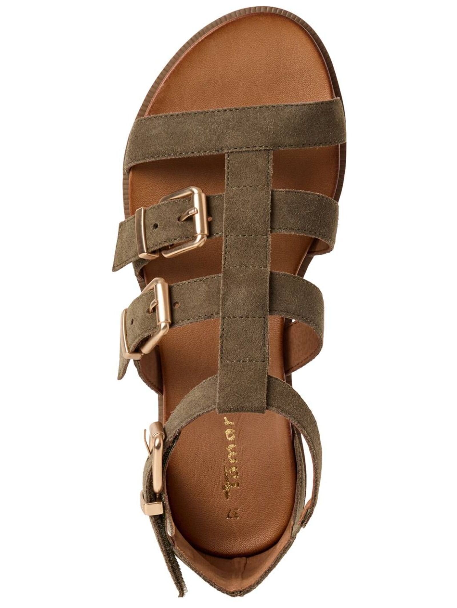 Tamaris Schaftsandalette »Tamaris Sandalen Veloursleder«