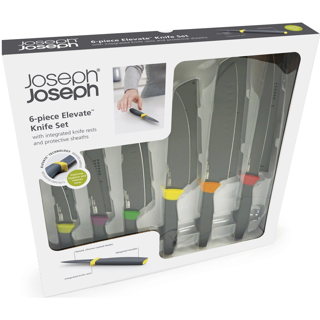 Joseph Joseph Messer-Set »Elevate«, (Set, 6 tlg.)