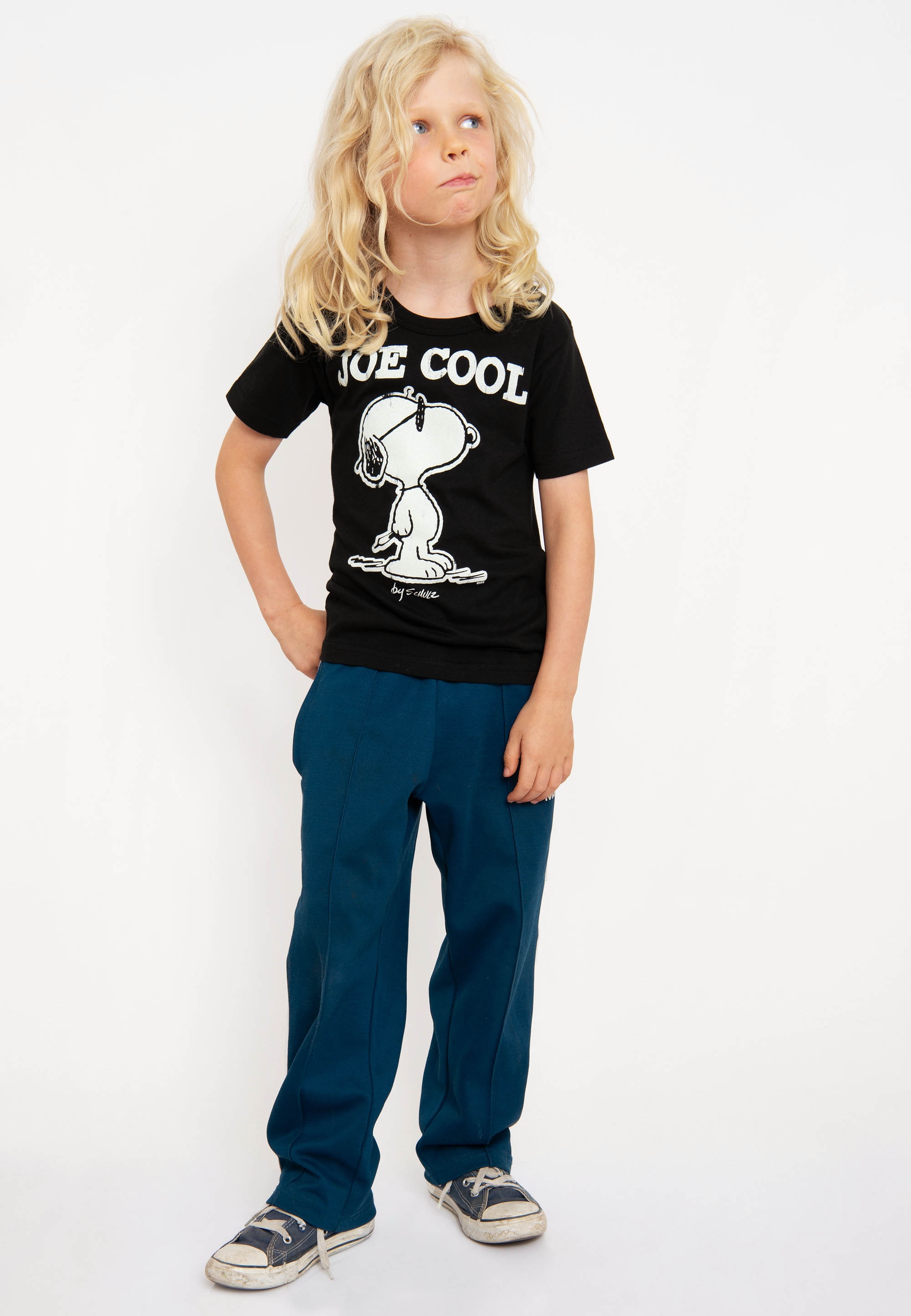 »Peanuts LOGOSHIRT Print lizenziertem kaufen mit | Snoopy«, BAUR – T-Shirt