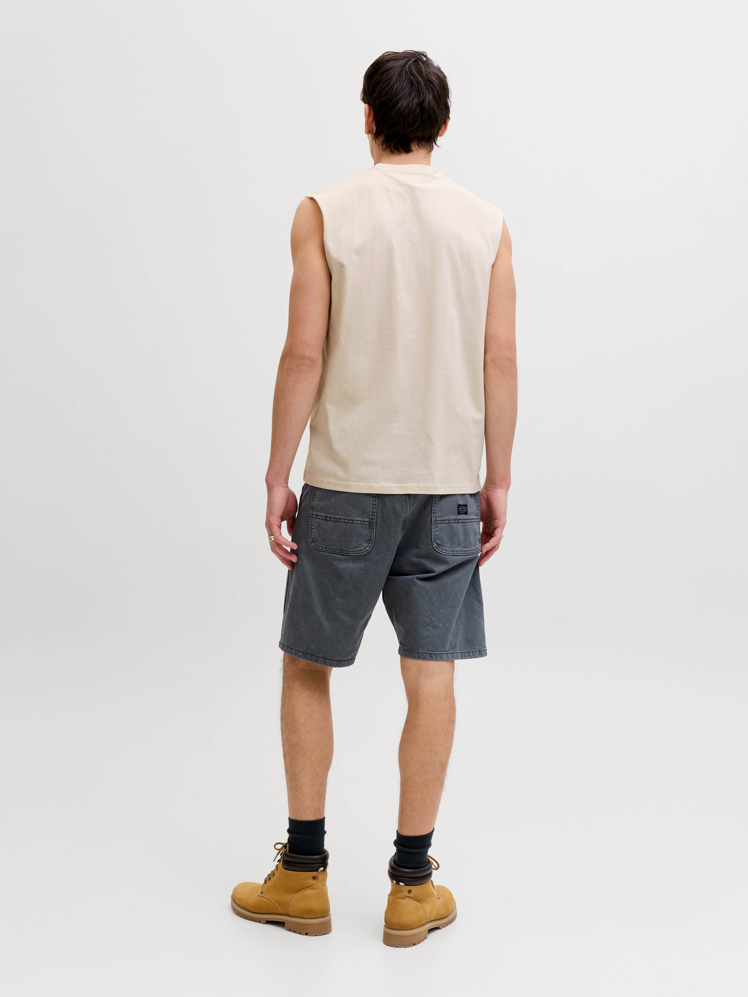 Jack & Jones Muscleshirt »JJESOHO SLEEVELESS TEE SN« mit Logobranding