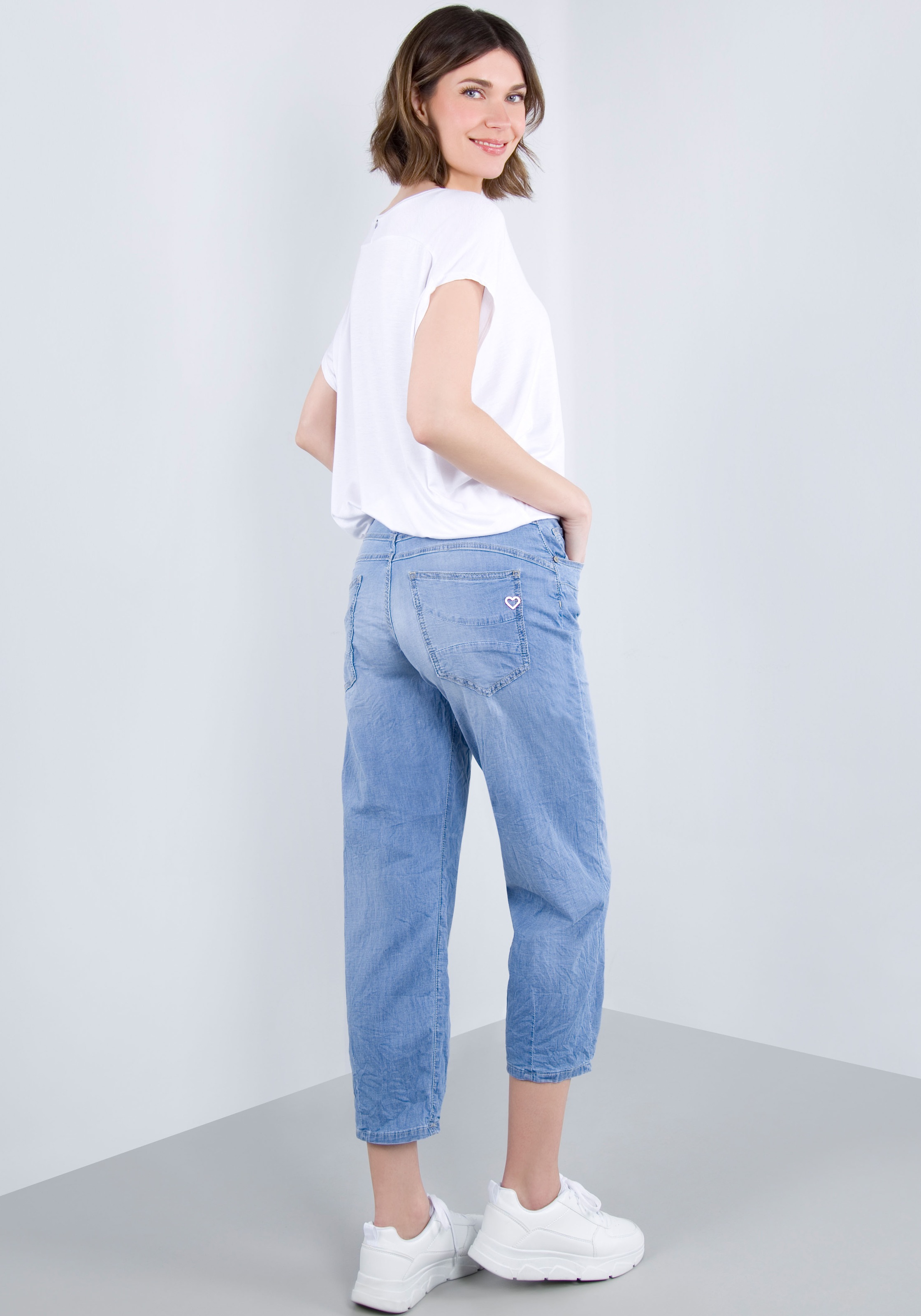 Please Jeans Boyfriend-Hose, in leichter Chambray Denim Qualität günstig online kaufen