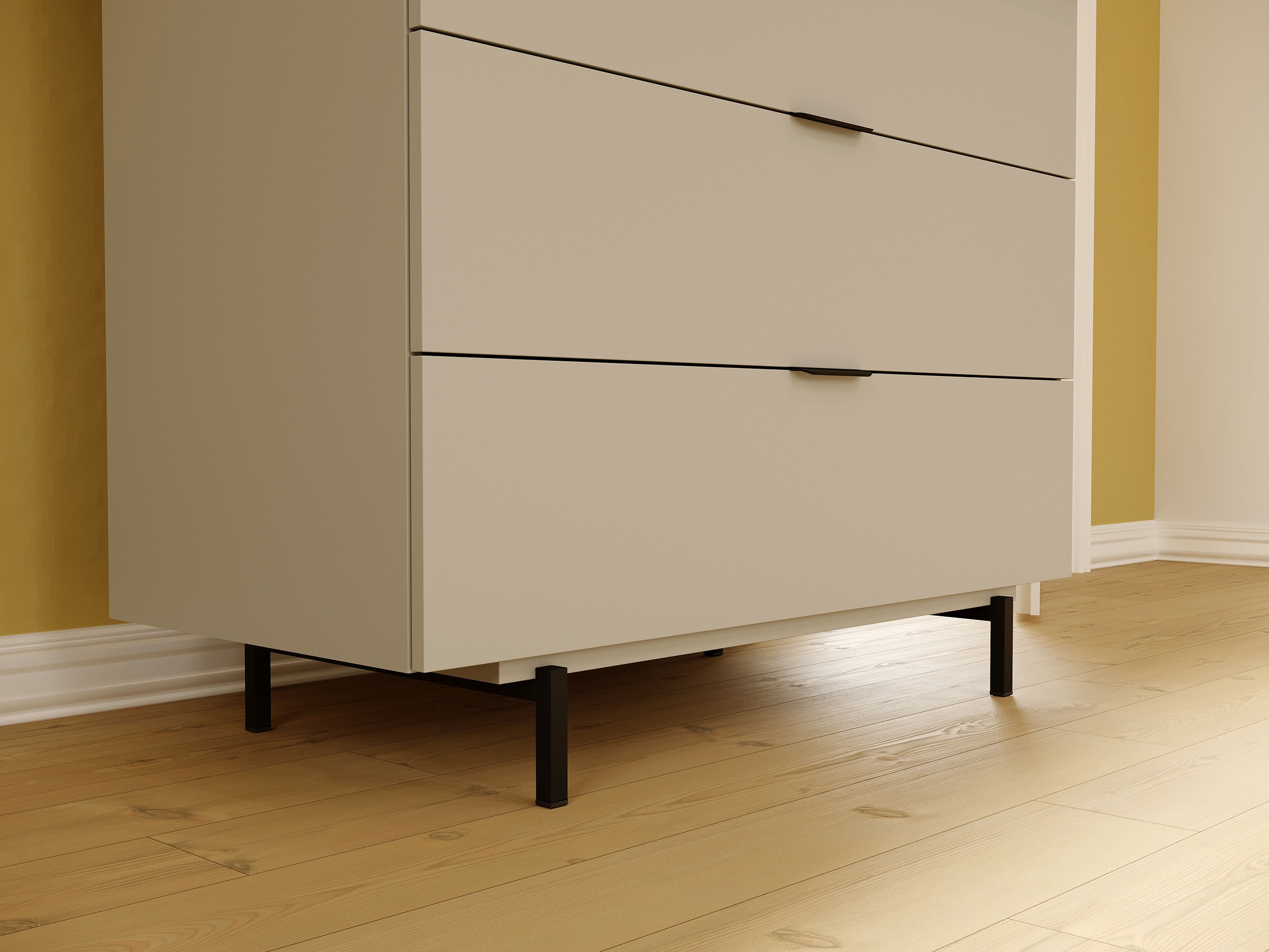 GERMANIA Babymöbel-Set »Tomino«, (Set, 3 tlg.), modernes Design, mitwachsendes Komplett-Set, GS-zertfiziert