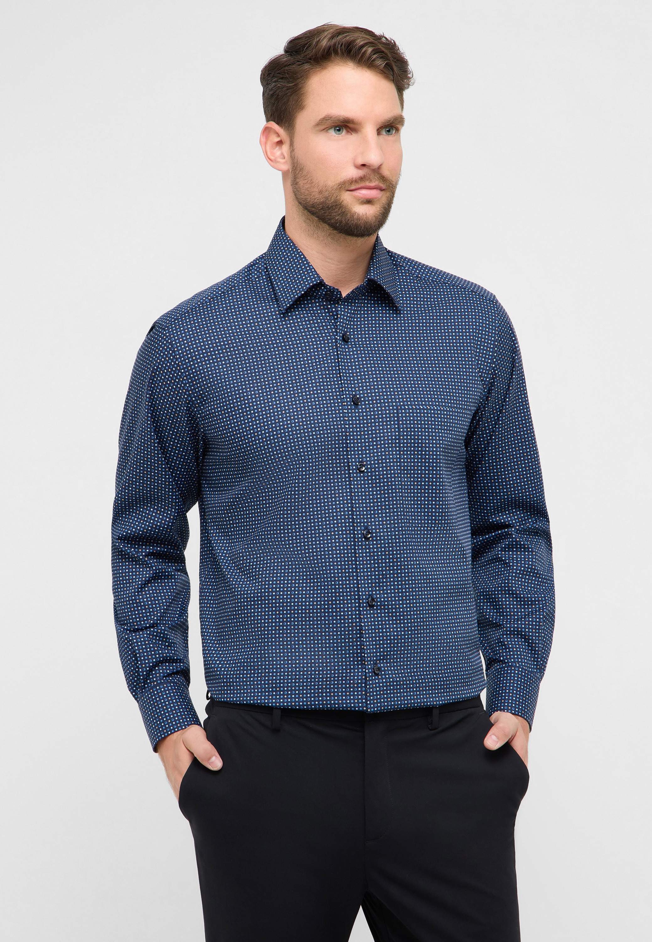 Eterna Langarmhemd "COMFORT FIT" günstig online kaufen