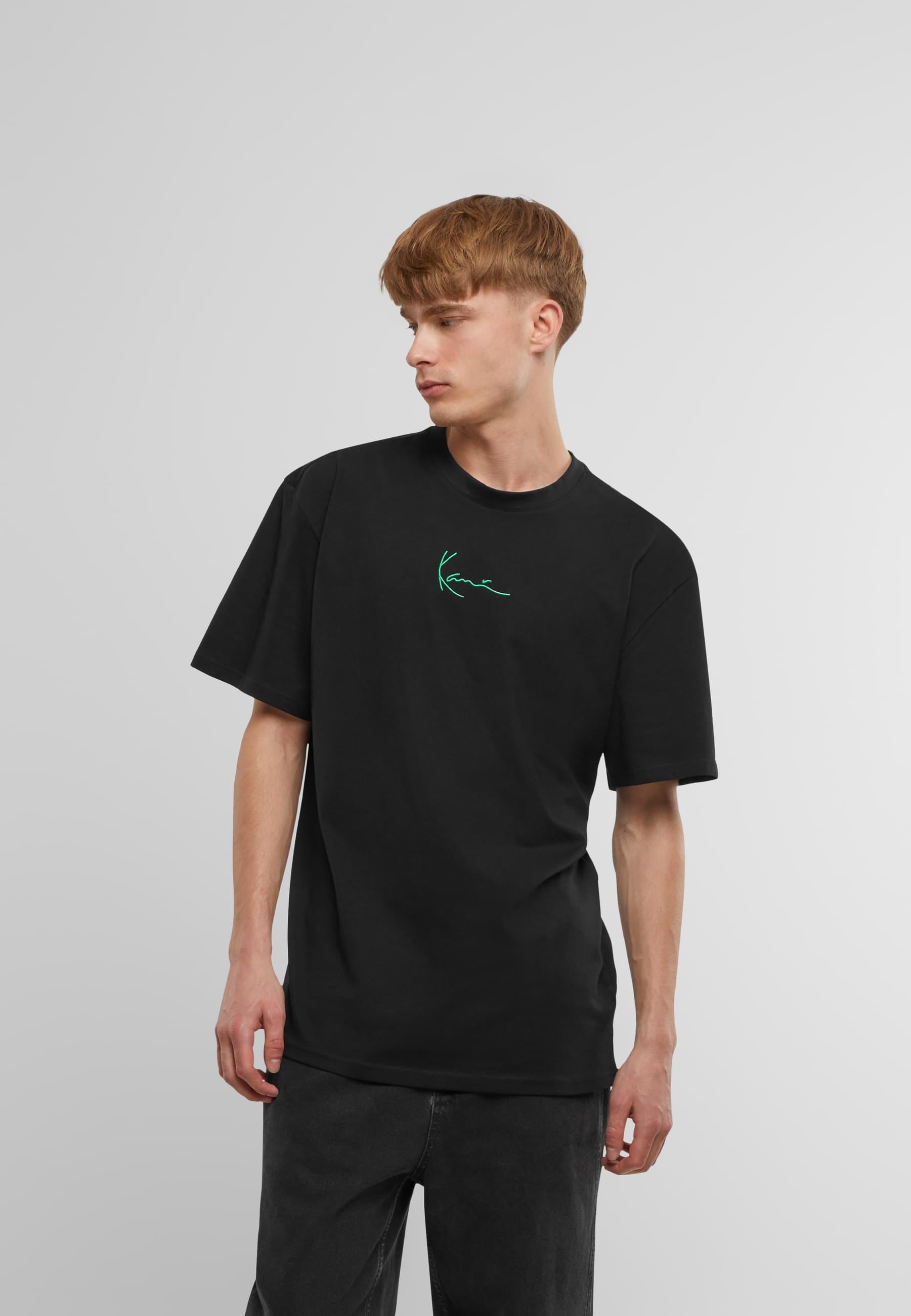 Karl Kani T-Shirt »Karl Kani Karl Kani Small Signature Green Logo«, (1 tlg.)