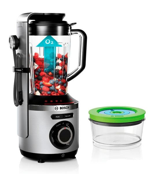 BOSCH Standmixer »VitaPower Serie 8 MMBV622M«, 1000 W, Vakuum-Mixer, inkl. Vakuum-Frischhaltedose und Rezeptbuch