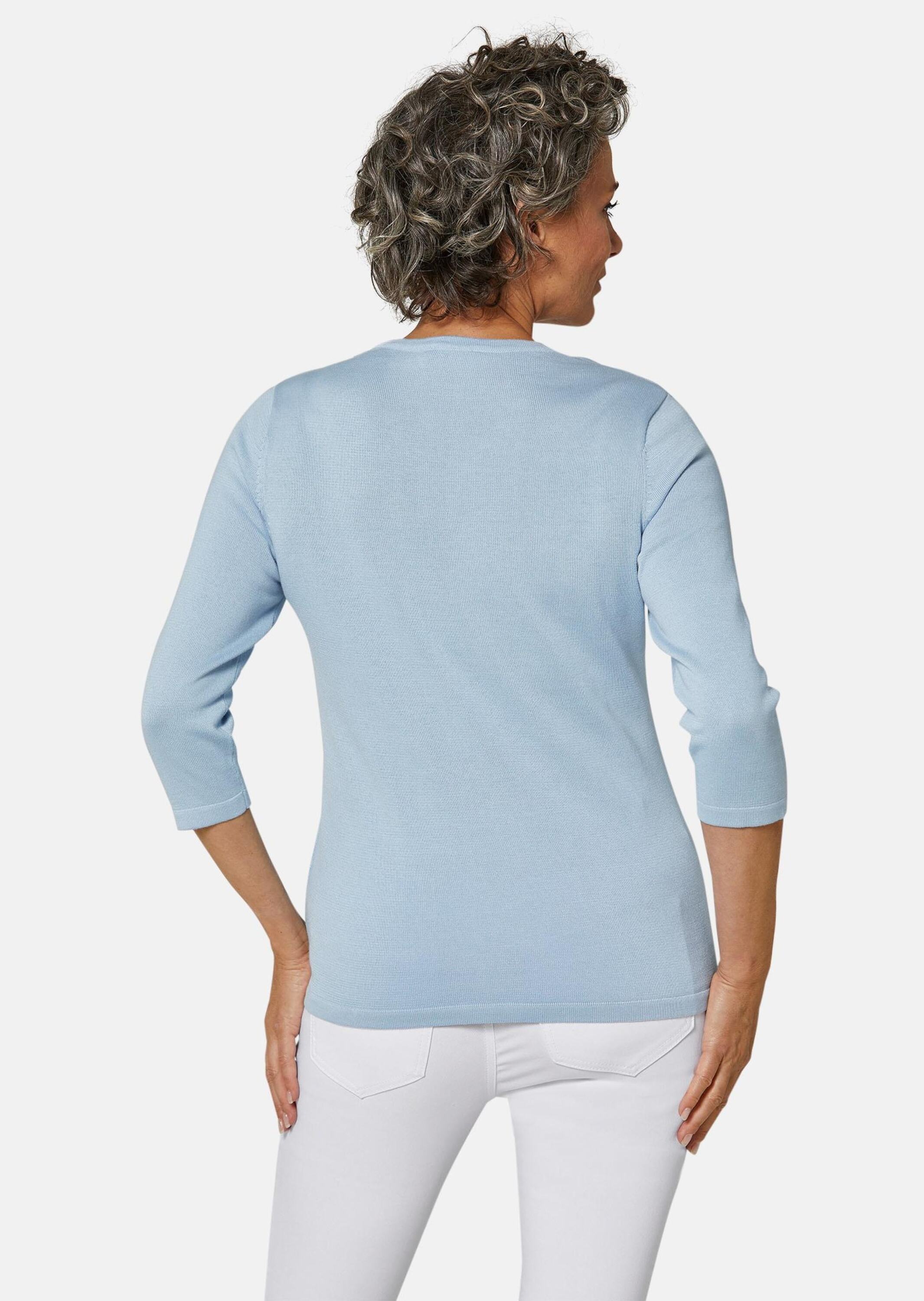 GOLDNER Rundhalspullover »Pullover in hochwertiger Qualität«