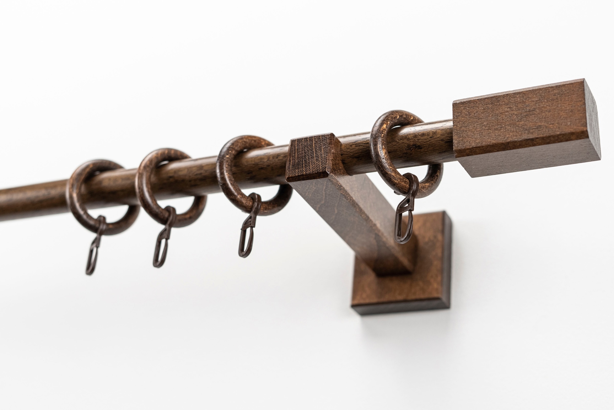 GARESA Gardinenstange "CUBUS" Ø 20 mm 1 läufig-läufig Wunschmaßlänge;Träger günstig online kaufen