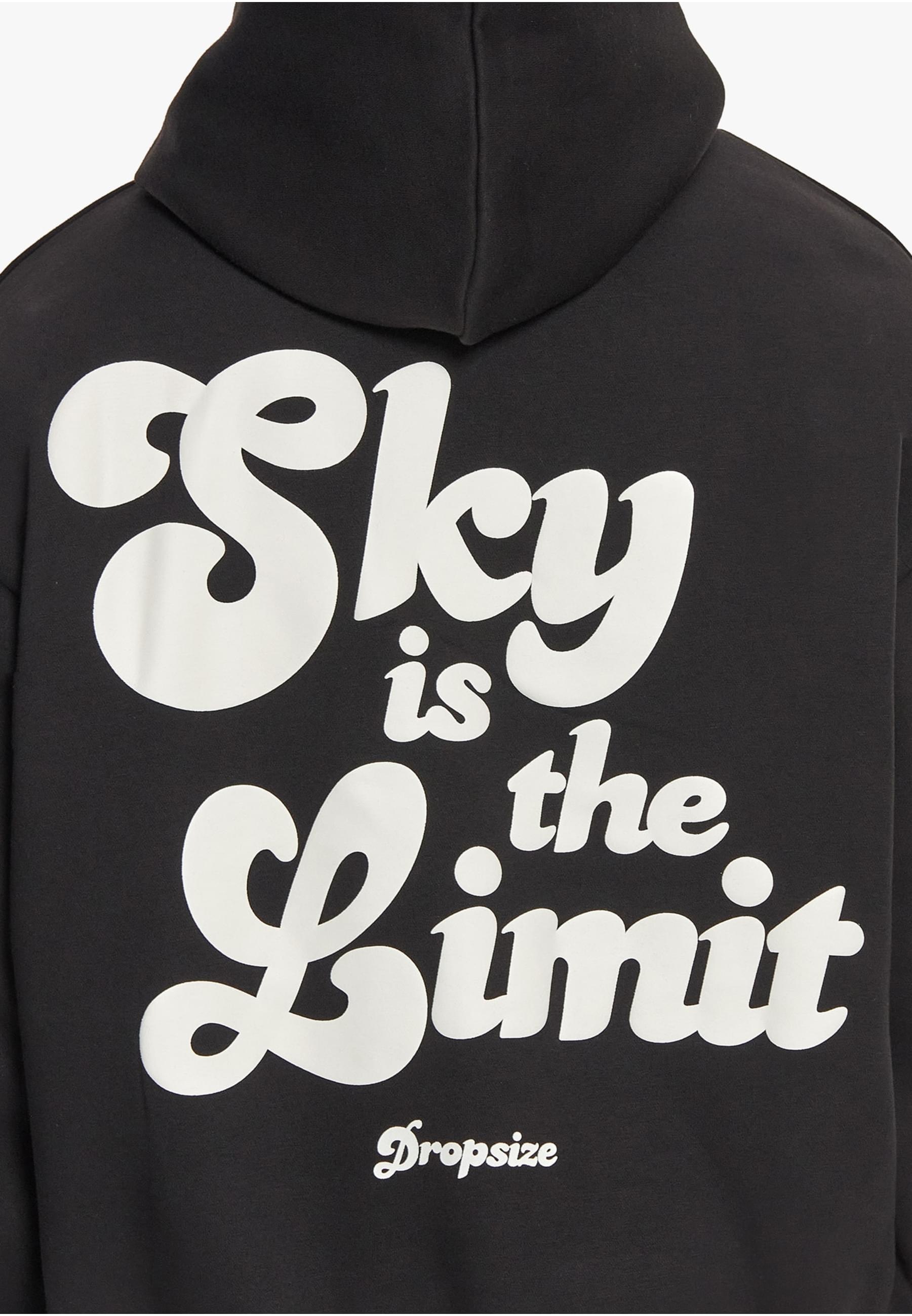 Dropsize Kapuzensweatshirt »Dropsize Herren Dropsize Heavy Oversize Sky iSthe Limit Hoodie«, (1 tlg.)