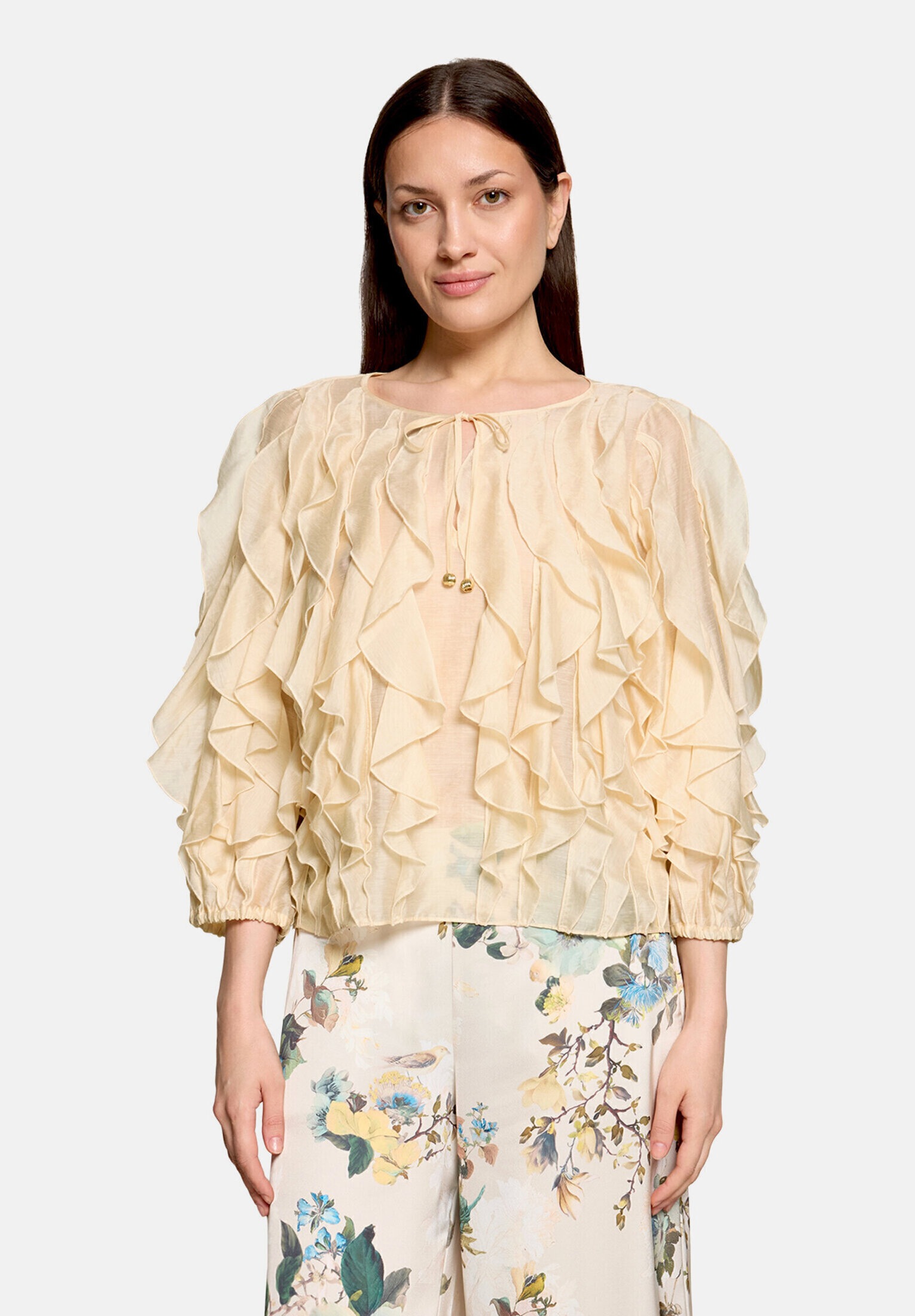 Vera Mont Chiffonbluse »Damen mit Volant«