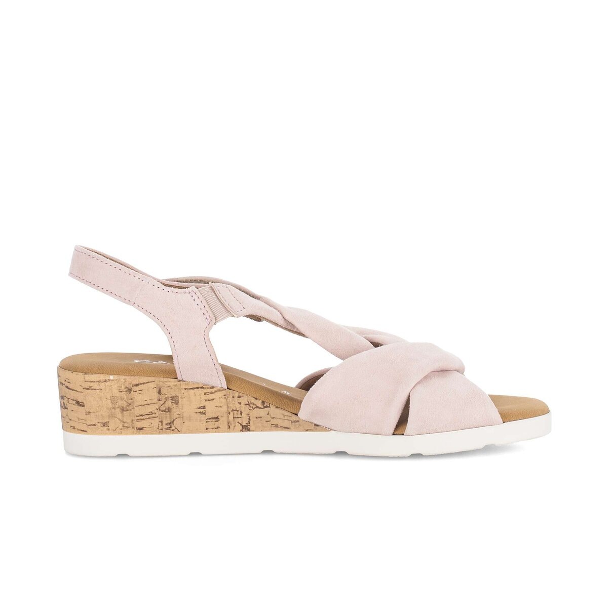 Keilsandalette GABOR "Keilsandalette", Damen, Gr. 40, rosa, Schuhe 2
