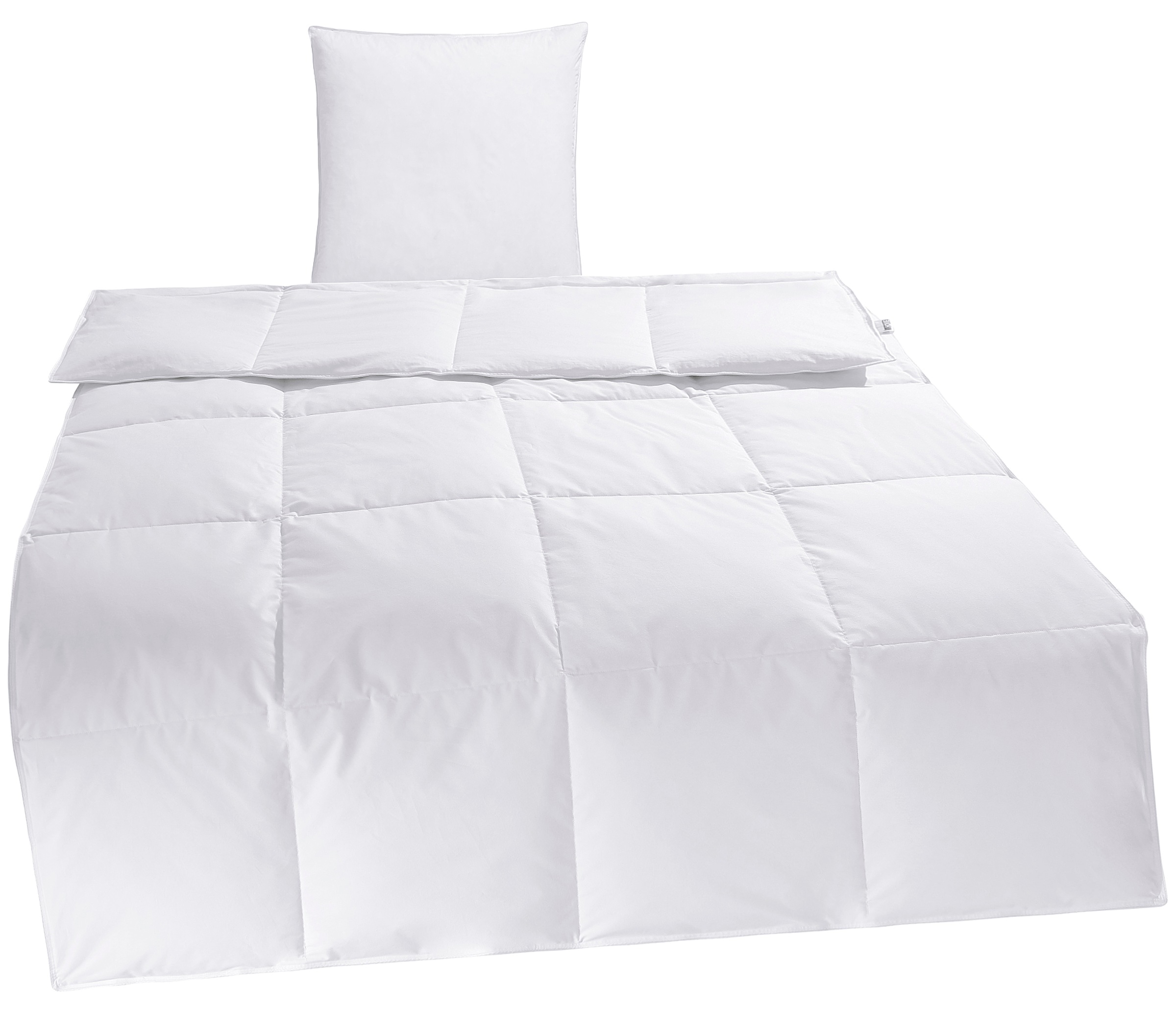 OTTO home Daunenbettdecke + Kopfkissen "Cyra Set, Bettdecke 135x200 & 155x2 günstig online kaufen