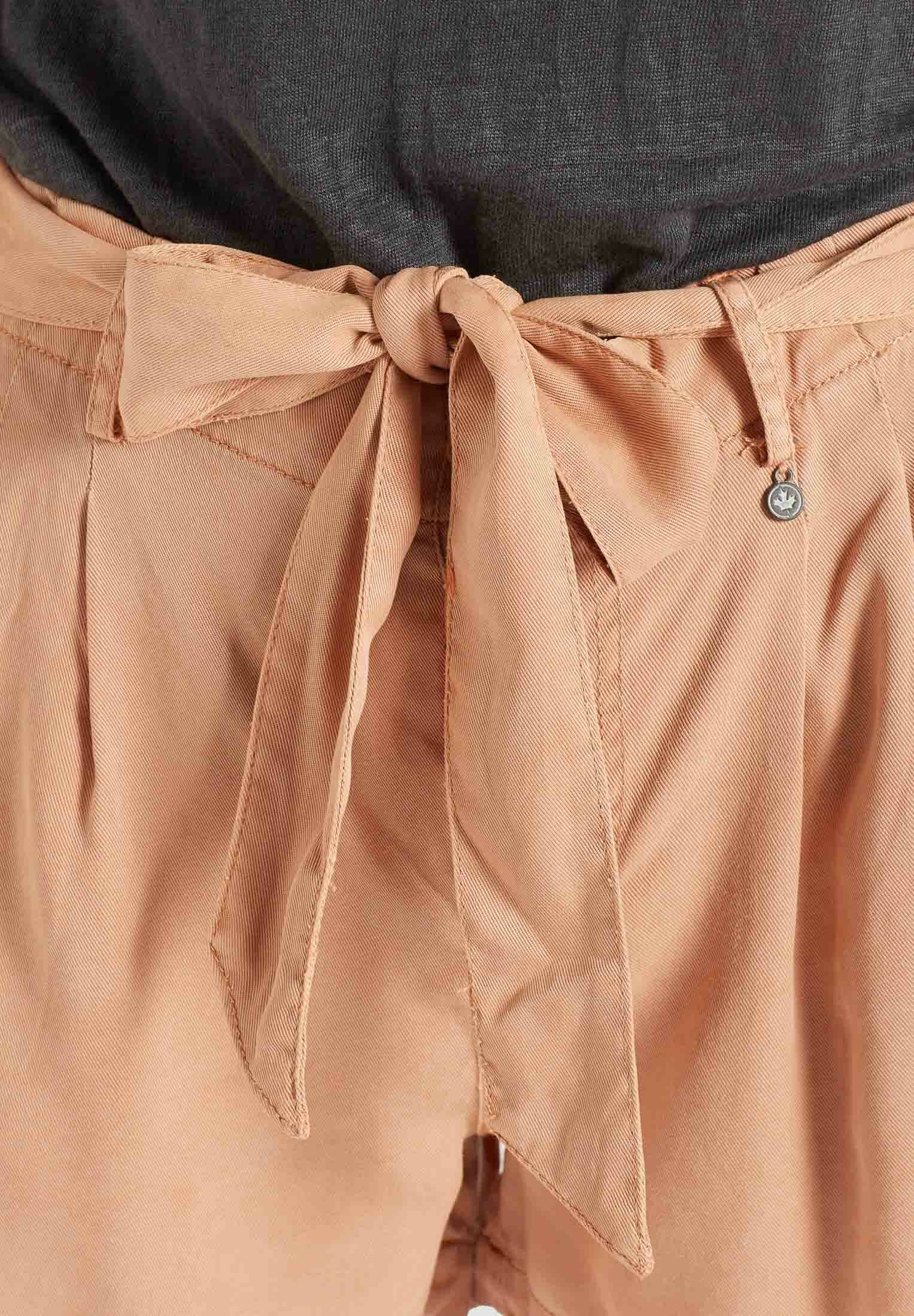 khujo Shorts »INDIRA«, mit abnehmbarem Stoffgürtel