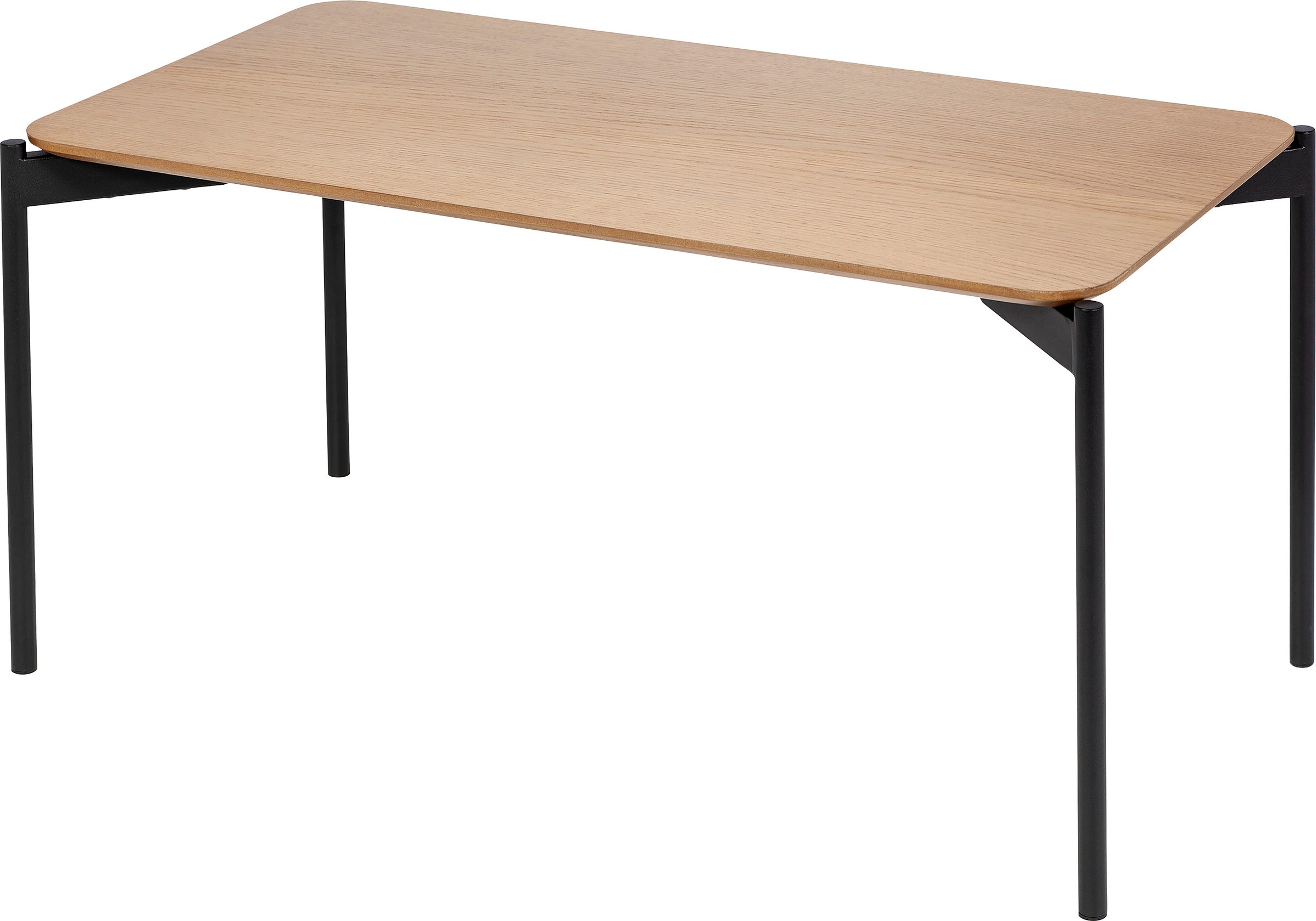 Homexperts Couchtisch »Ida«, (BxT) 90 x 45 cm, rechteckig, in Eiche natur oder schwarz lackiert