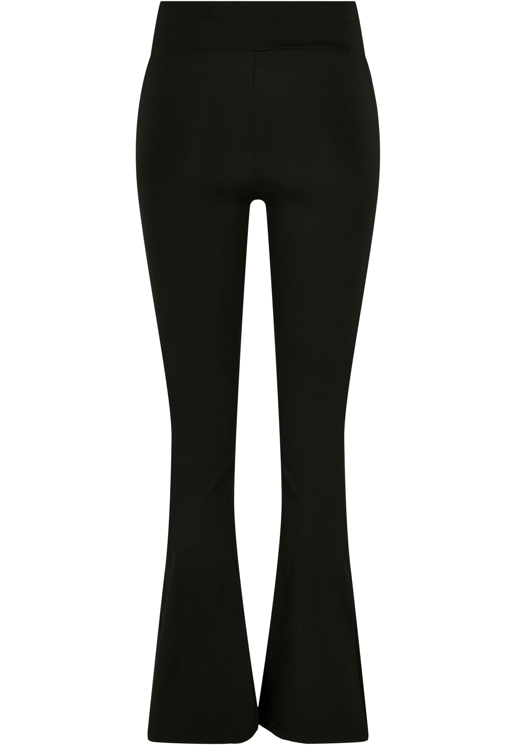 URBAN CLASSICS Leggings »Urban Classics Damen Ladies Recycled High Waist Flared Leggings«, (1 tlg.)
