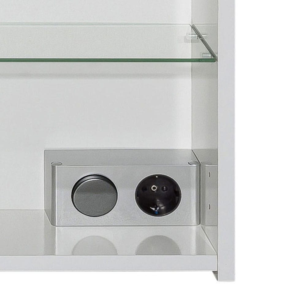 Schildmeyer Spiegelschrank »SONDERBY, inkl. Beleuchtung, Breite 60 cm, 3 Türen, MADE IN GERMANY« 1 Stk. tlg. Türen mit Anschlagdämpfung, MADE IN GERMANY